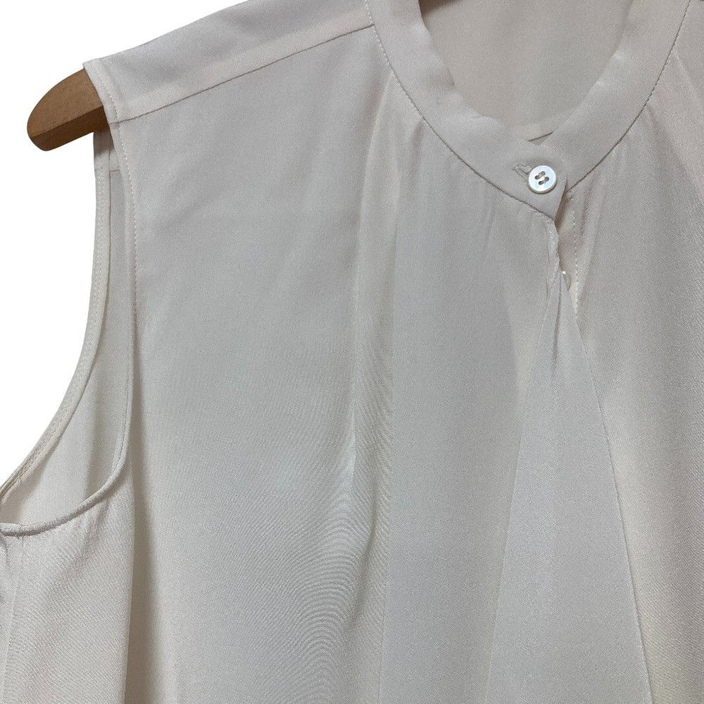 Other BALLSEY Silk Dechine Sleeveless Ruffle Blouse Textile Tops DUTY FREE for USA