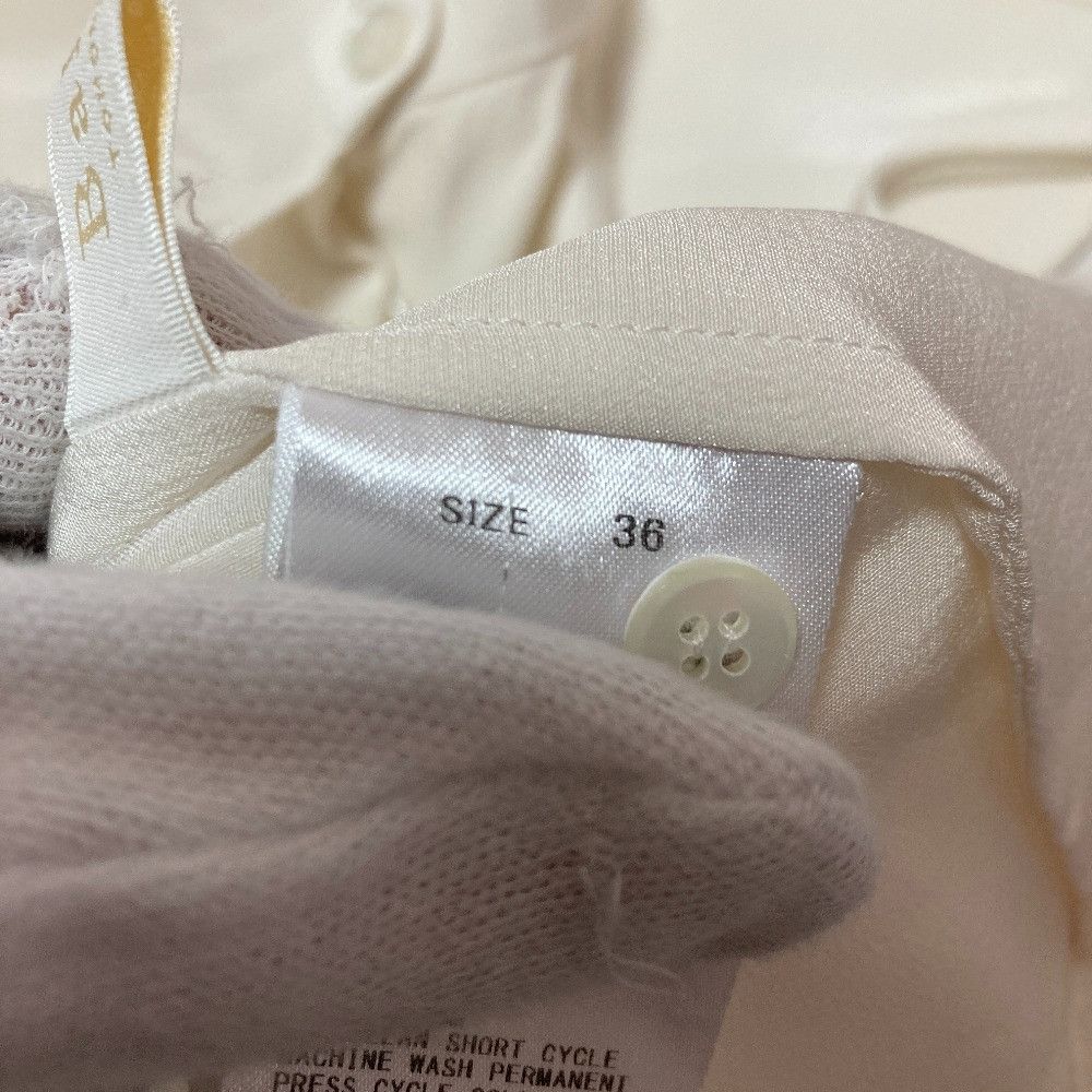 Other BALLSEY Silk Dechine Sleeveless Ruffle Blouse Textile Tops DUTY FREE for USA