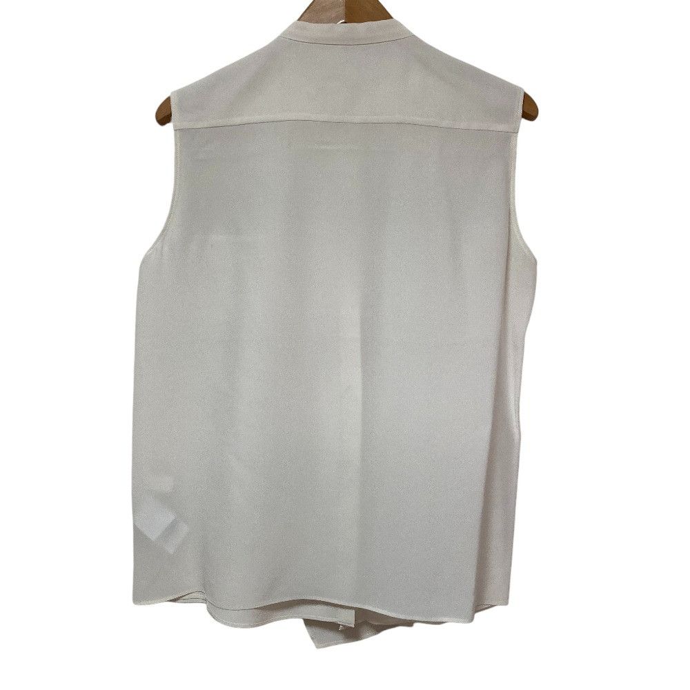 Other BALLSEY Silk Dechine Sleeveless Ruffle Blouse Textile Tops DUTY FREE for USA