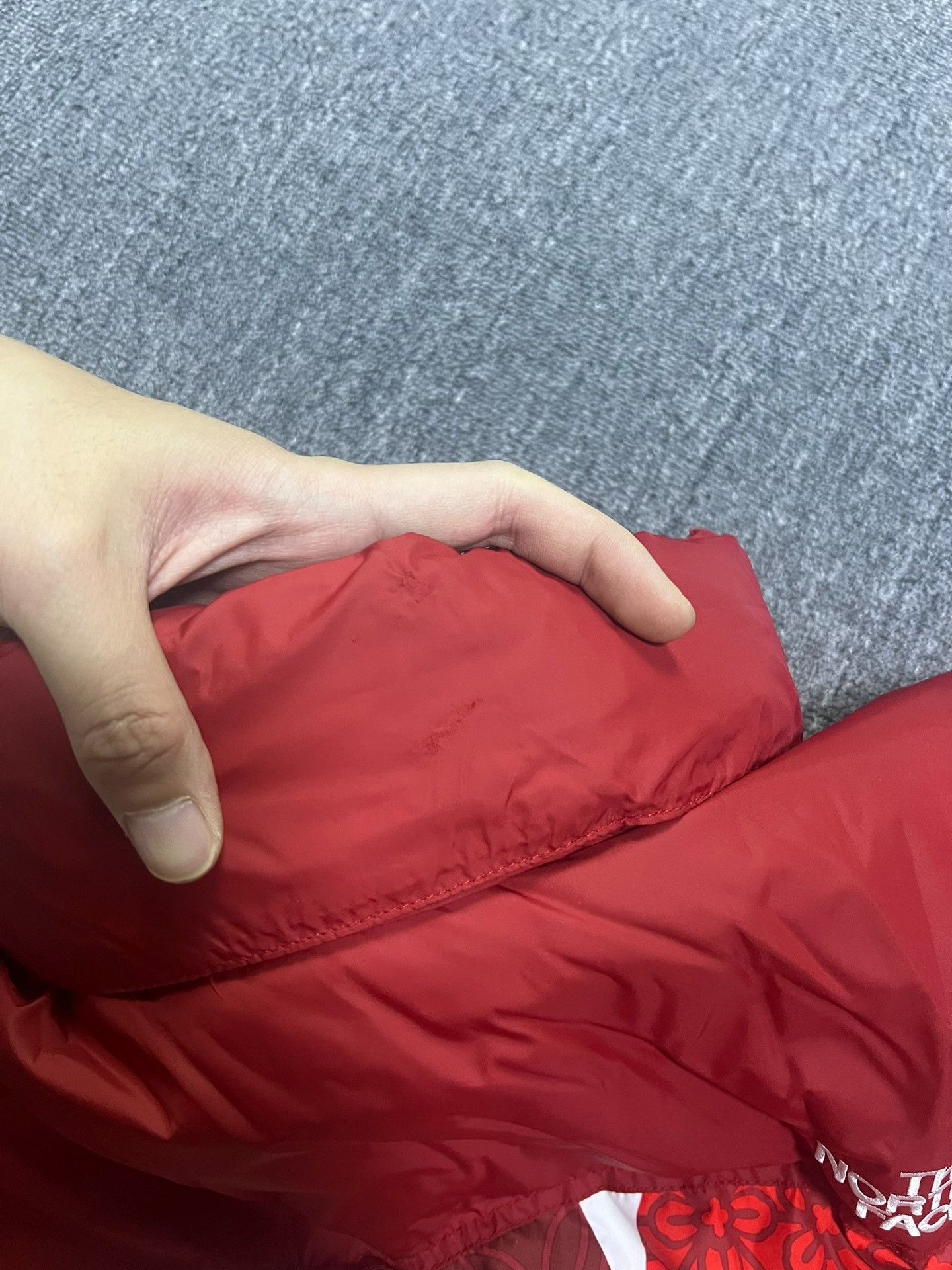 The North Face The North Face 1996 Red White Down Jacket Size US XXL / EU 58 / 5 - 7 Thumbnail