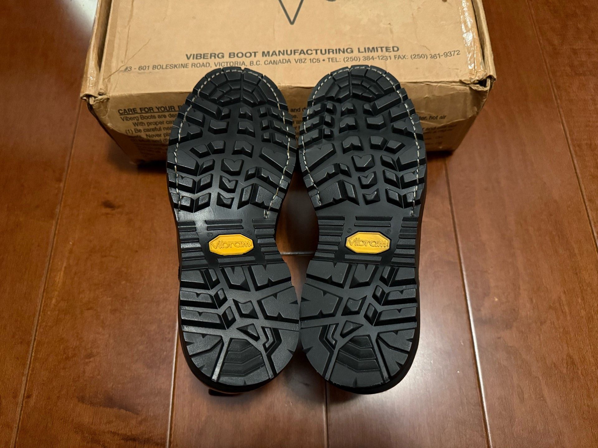 Viberg VIBERG Black Work Hiking Boots Size US 8.5 / EU 41-42 - 7 Thumbnail