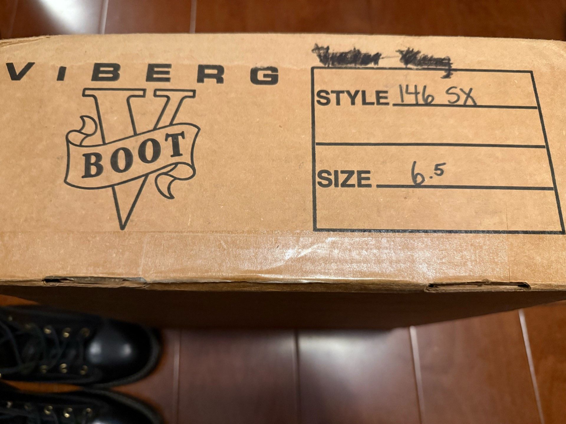 Viberg VIBERG Black Work Hiking Boots Size US 8.5 / EU 41-42 - 9 Thumbnail