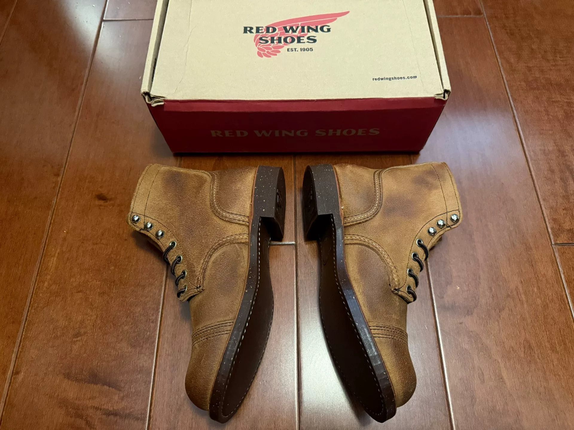 Red Wing Redwing 8113 Work Boots Size US 7.5 / EU 40-41 - 2 Thumbnail