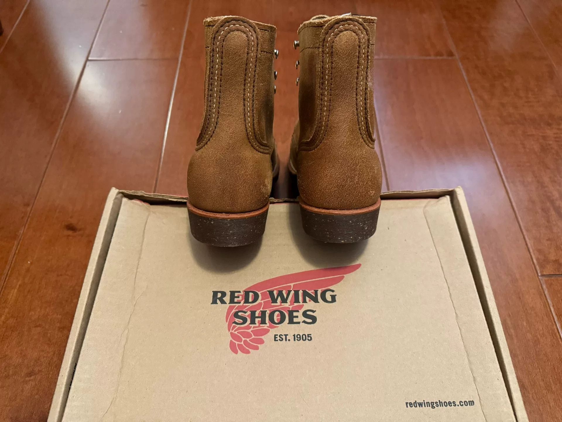 Red Wing Redwing 8113 Work Boots Size US 7.5 / EU 40-41 - 4 Thumbnail