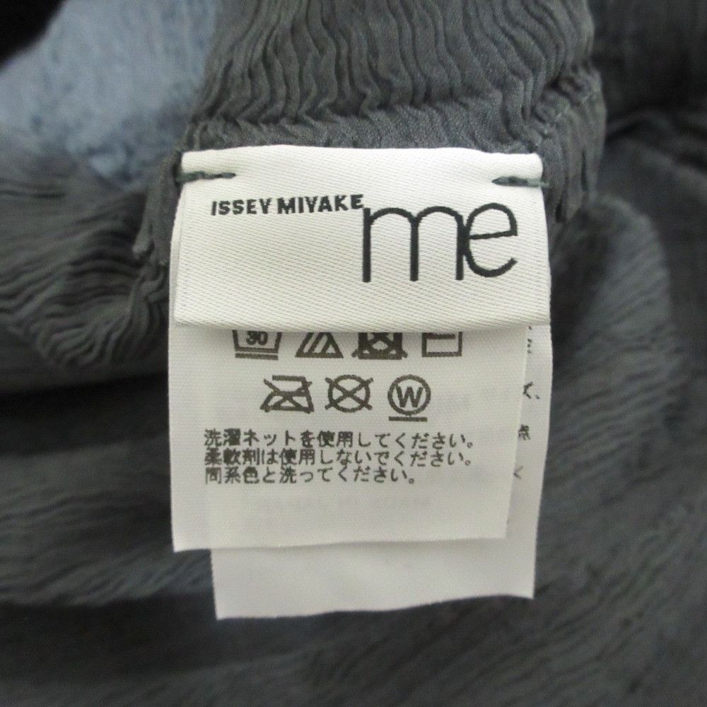 Issey Miyake Issey Miyake me ISSEY MIYAKE STAR SEE-THROUGH CREPE Sleeveless Top Textile Tops MI52FT563 DUTY FREE for USA Size ONE SIZE - 3 Thumbnail