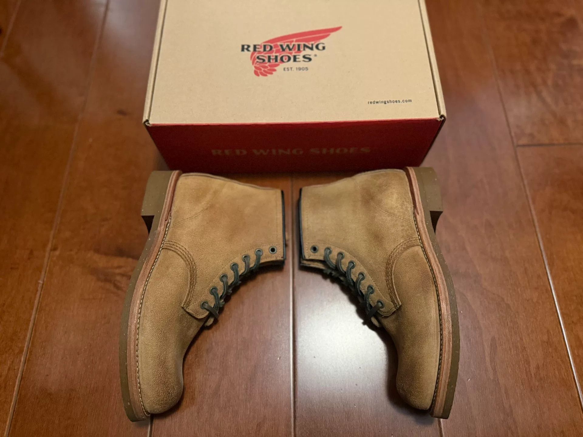 Red Wing Redwing 4619 NigelCabourn HarrisTweed Collaboration Size US 8 / EU 41 - 3 Thumbnail