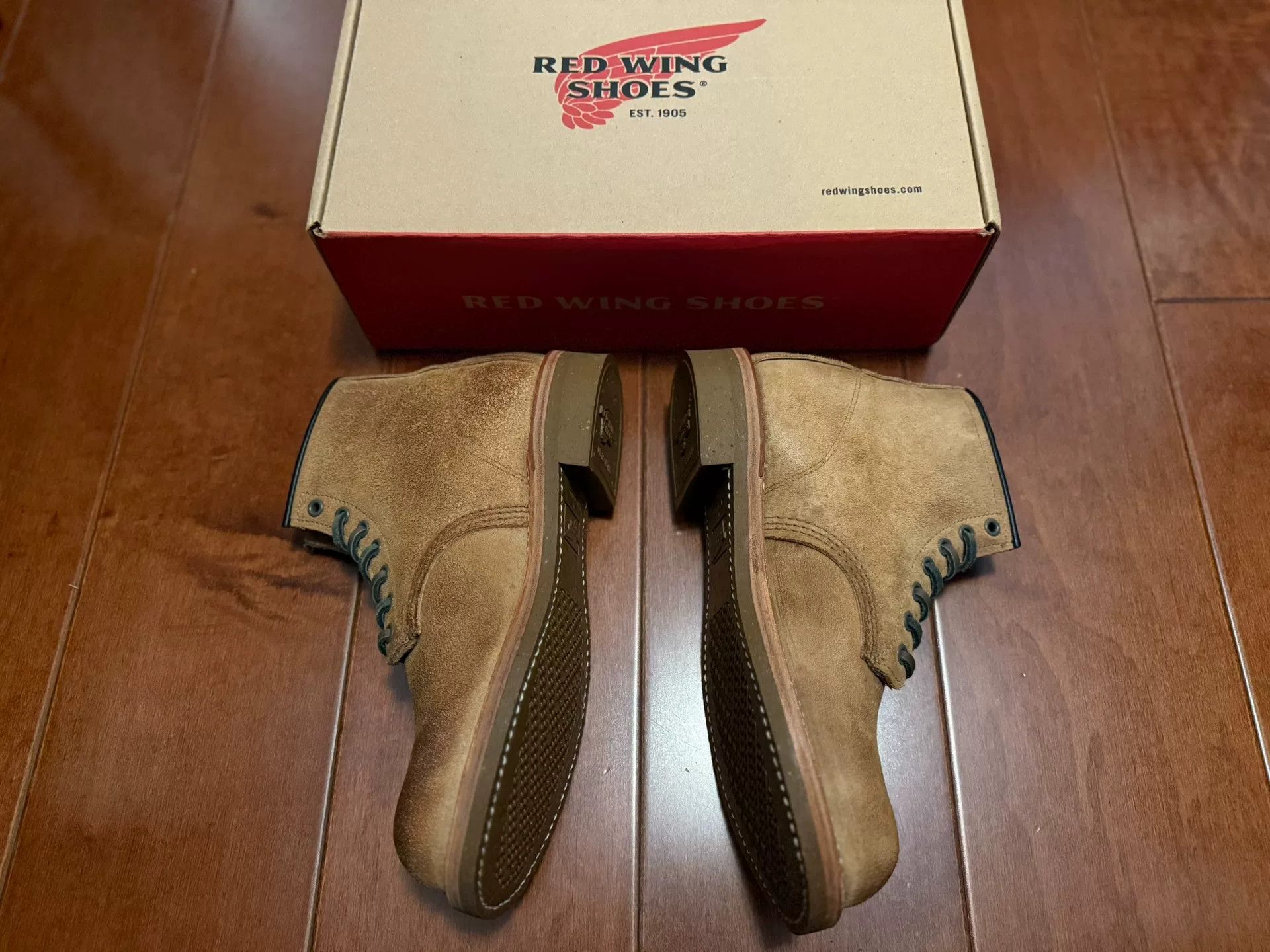 Red Wing Redwing 4619 NigelCabourn HarrisTweed Collaboration Size US 8 / EU 41 - 2 Thumbnail