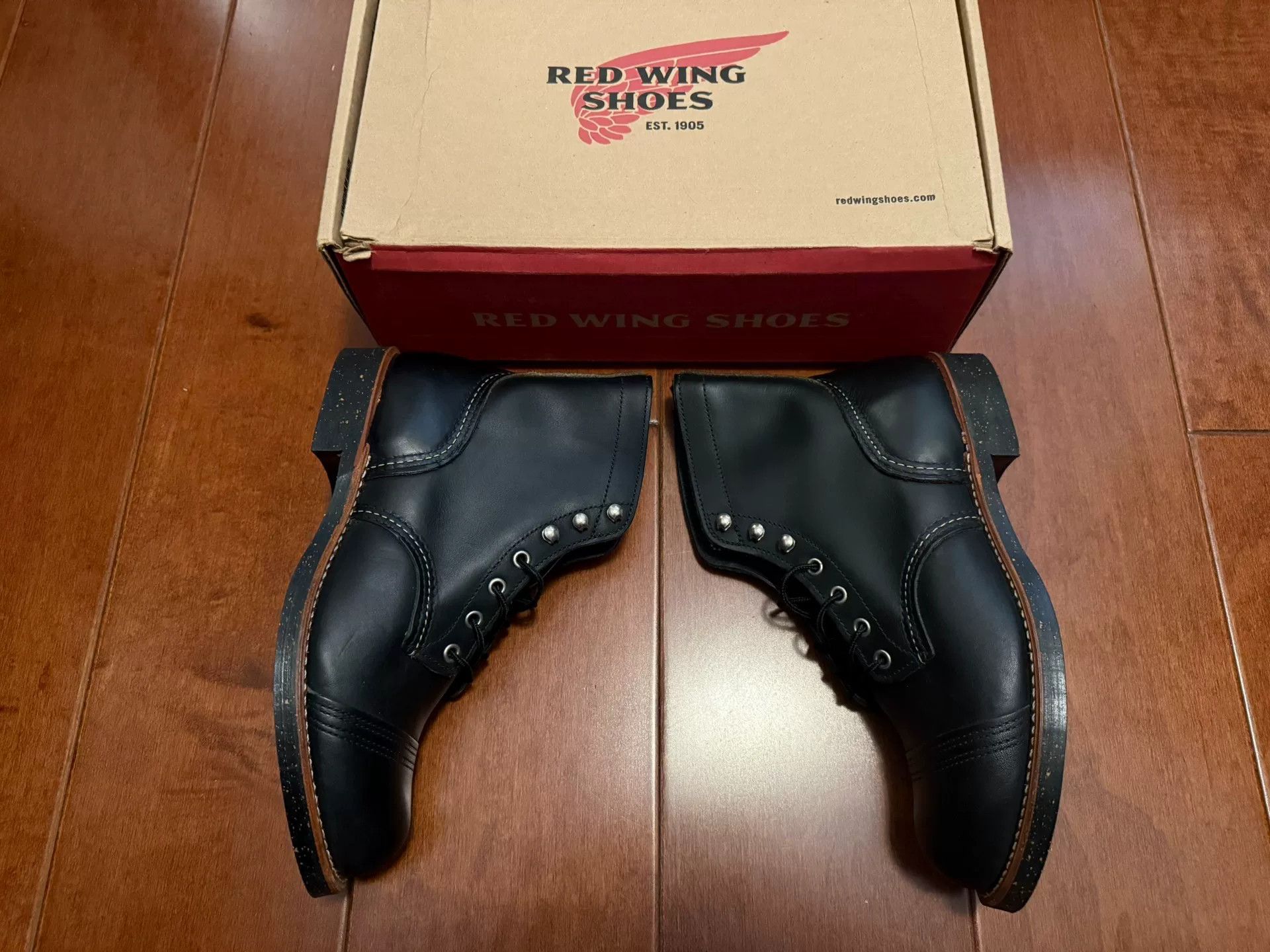 Red Wing Redwing 8114 Paratrooper Work Boot Size US 7.5 / EU 40-41 - 3 Thumbnail
