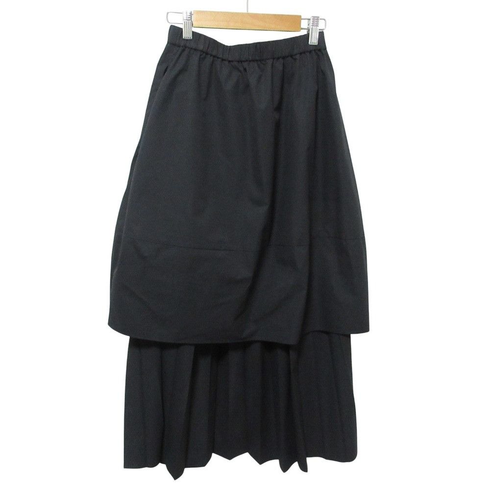 Other Other nagonstans Water Repellent Stretch Layered Long Skirt Textile Skirts 470IS431-0831 DUTY FREE for USA Size ONE SIZE - 2 Thumbnail
