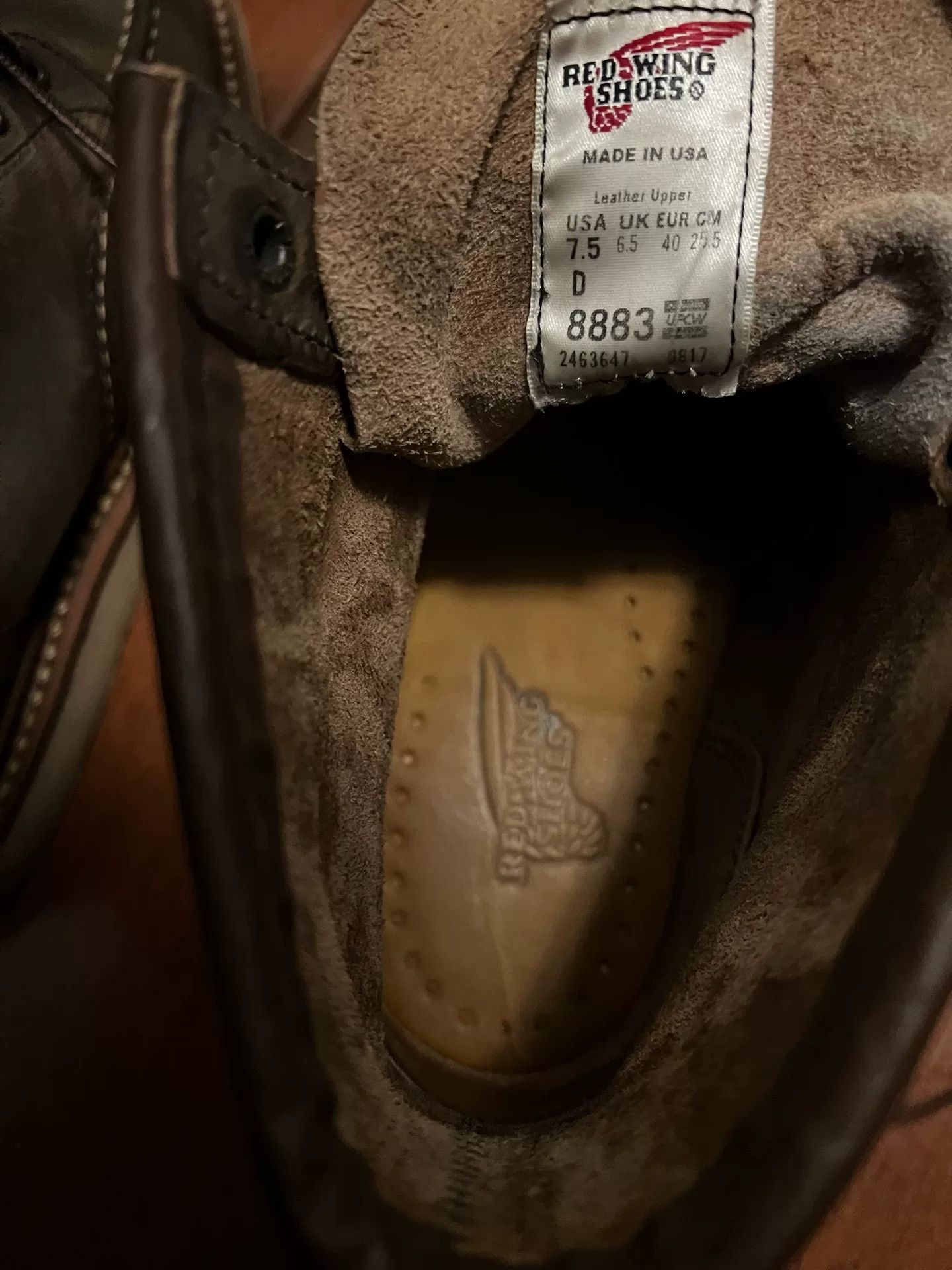 Red Wing Redwing 8883 Work Boots Size US 7.5 / EU 40-41 - 6 Thumbnail