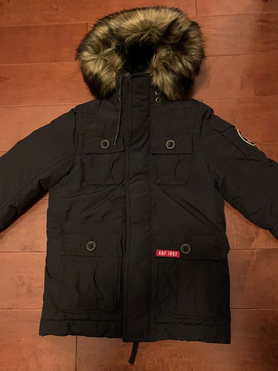 Abercrombie & Fitch Abercrombie & Fitch Parka Jacket Size US S / EU 44-46 / 1 - 2 Thumbnail