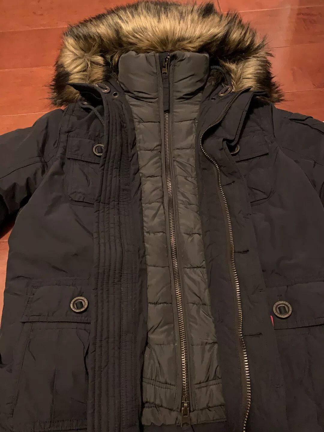 Abercrombie & Fitch Abercrombie & Fitch Parka Jacket Size US S / EU 44-46 / 1 - 3 Thumbnail
