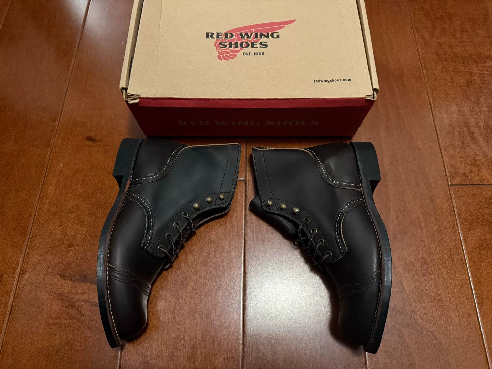 Red Wing Redwing 4606 Work Paratrooper Boots Size US 7.5 / EU 40-41 - 3 Thumbnail