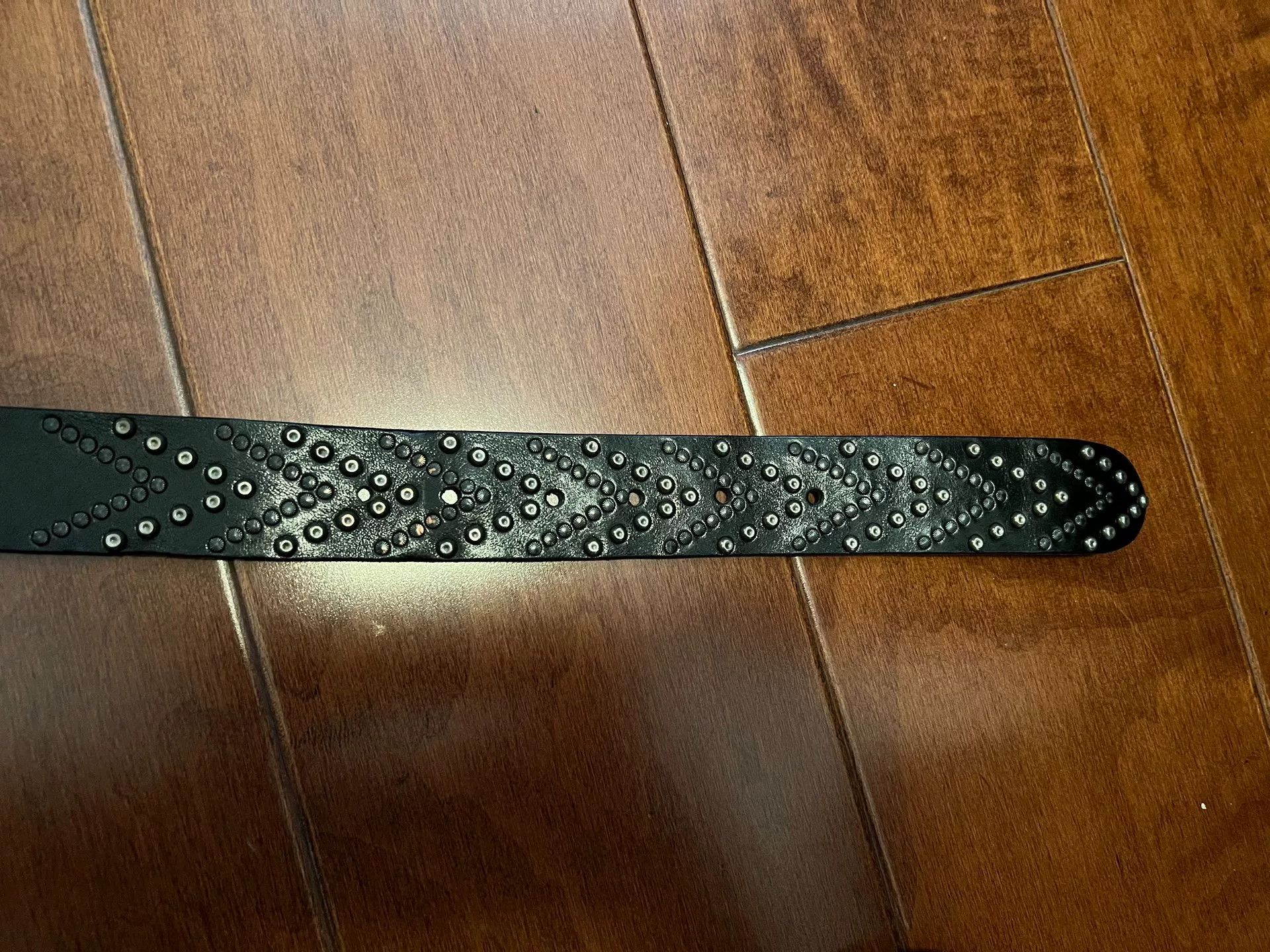 Diesel Diesel Rivet Leather Belt Size ONE SIZE - 6 Thumbnail