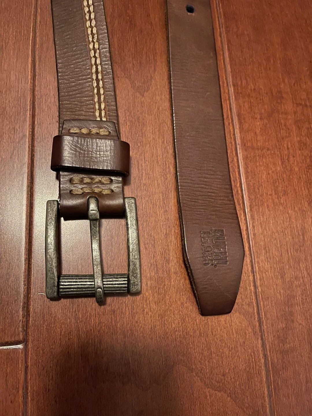 Ruehl No. 925 Ruehl No.925 AF Leather Belt Size ONE SIZE - 4 Thumbnail