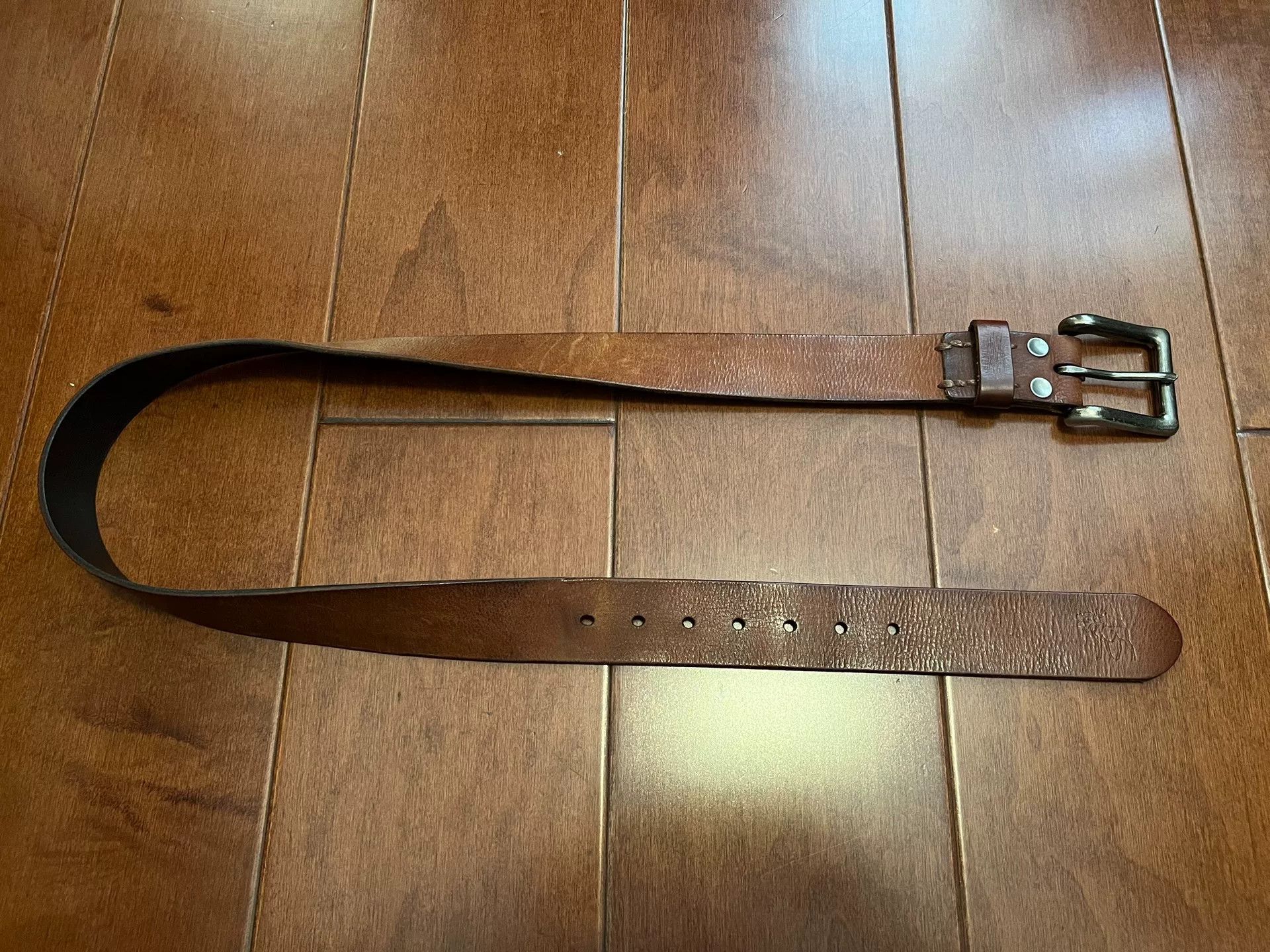 Abercrombie & Fitch Abercrombie & Fitch AF Leather Belt Size ONE SIZE - 6 Thumbnail