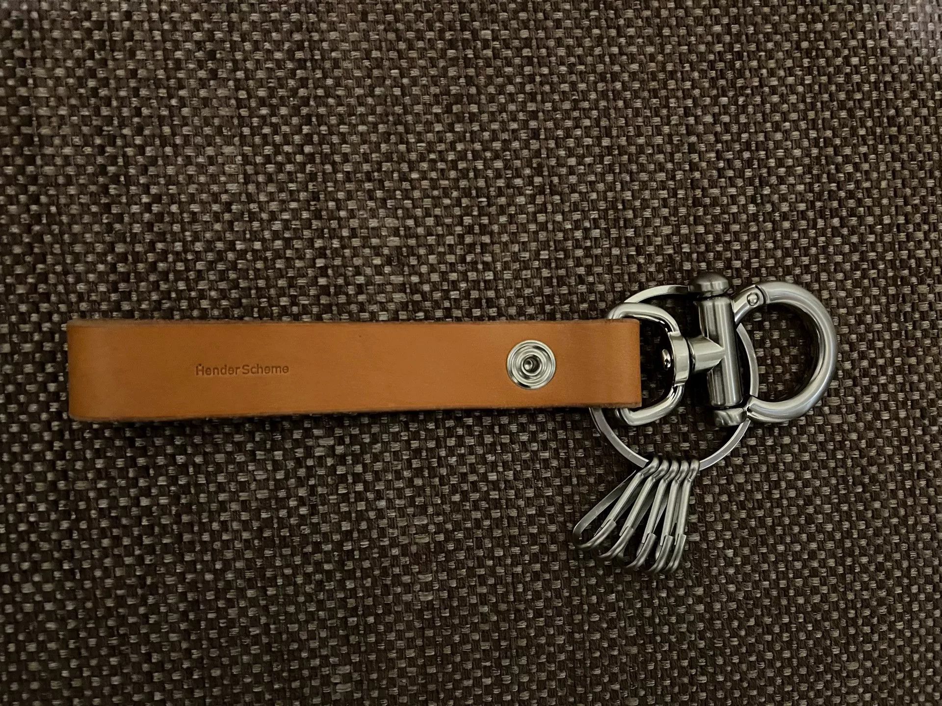 Hender Scheme Hender Scheme Handmade Leather Keychain Size ONE SIZE - 2 Thumbnail