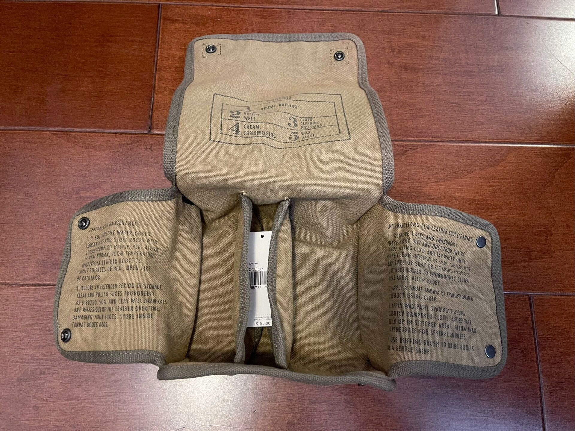 RRL Ralph Lauren RRL Double RL Canvas Storage Tool Bag Size ONE SIZE - 3 Thumbnail