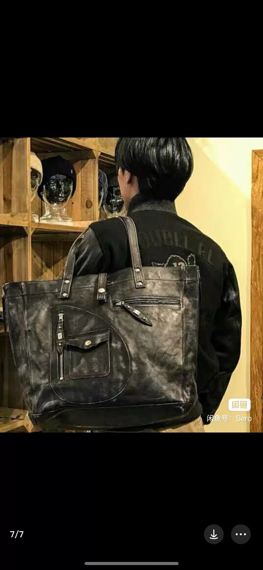 RRL Ralph Lauren RRL Double RL Leather Tote Bag Size ONE SIZE - 5 Thumbnail