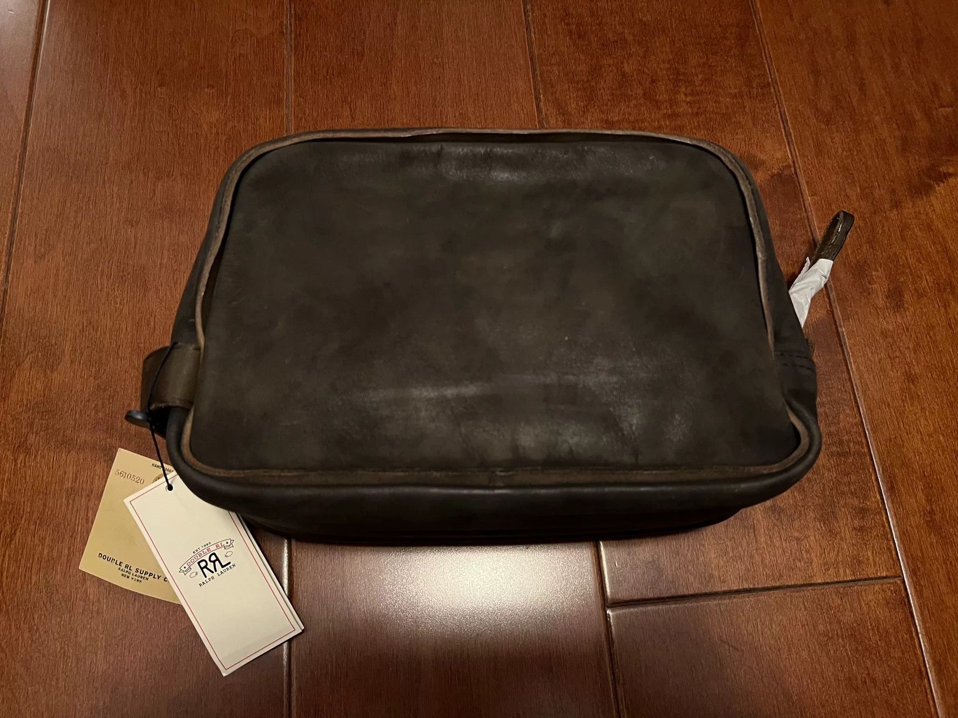 RRL Ralph Lauren RRL Double RL Leather Storage Bag Size ONE SIZE - 2 Thumbnail