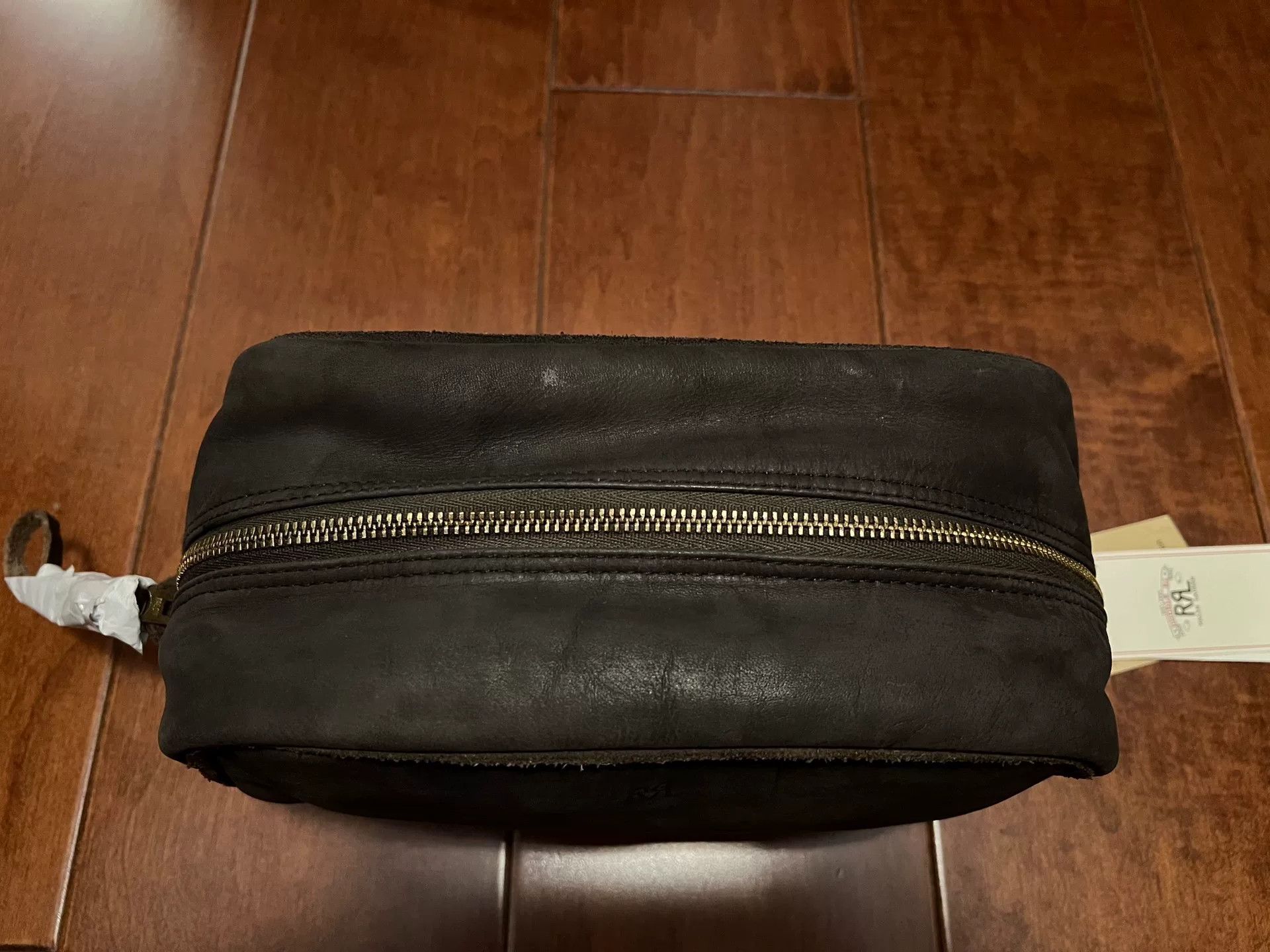 RRL Ralph Lauren RRL Double RL Leather Storage Bag Size ONE SIZE - 3 Thumbnail