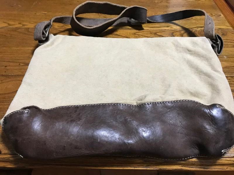 RRL Ralph Lauren RRL Double RL Canvas Messenger Bag Size ONE SIZE - 7 Thumbnail