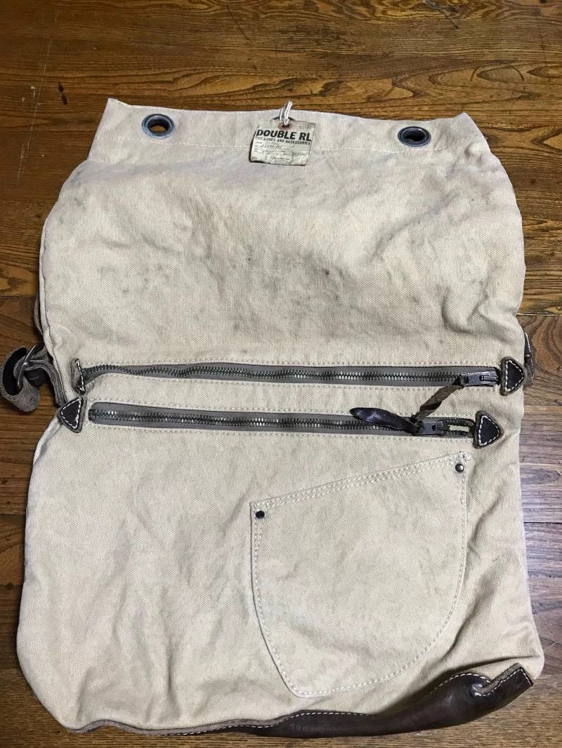 RRL Ralph Lauren RRL Double RL Canvas Messenger Bag Size ONE SIZE - 4 Thumbnail