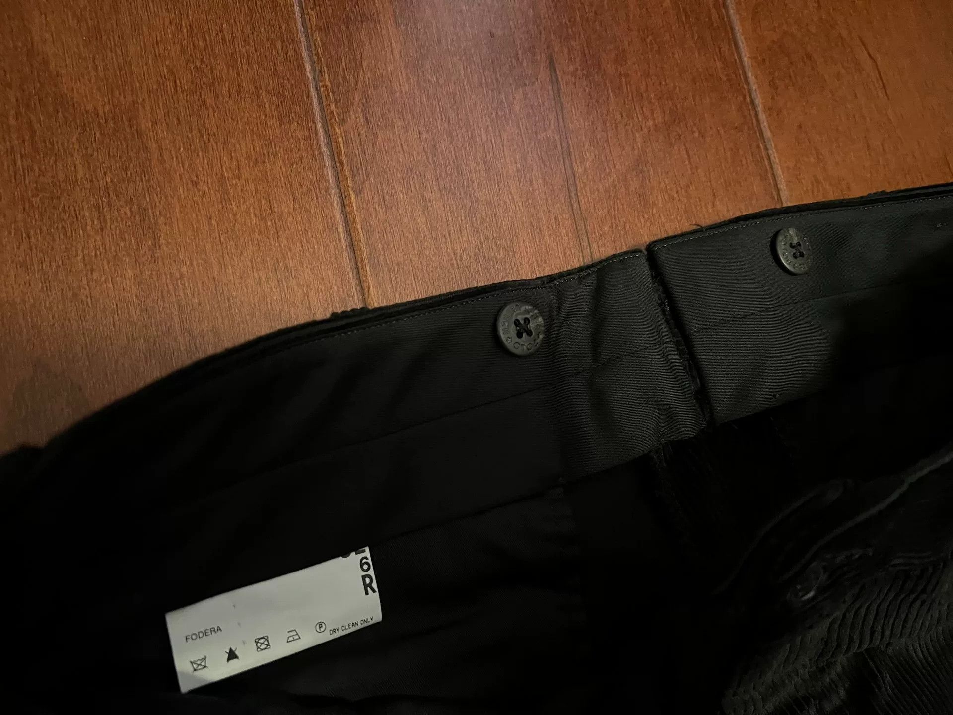 RRL Ralph Lauren POLO Ralph Lauren RRL Black Corduroy Trousers Size US 33 - 4 Thumbnail