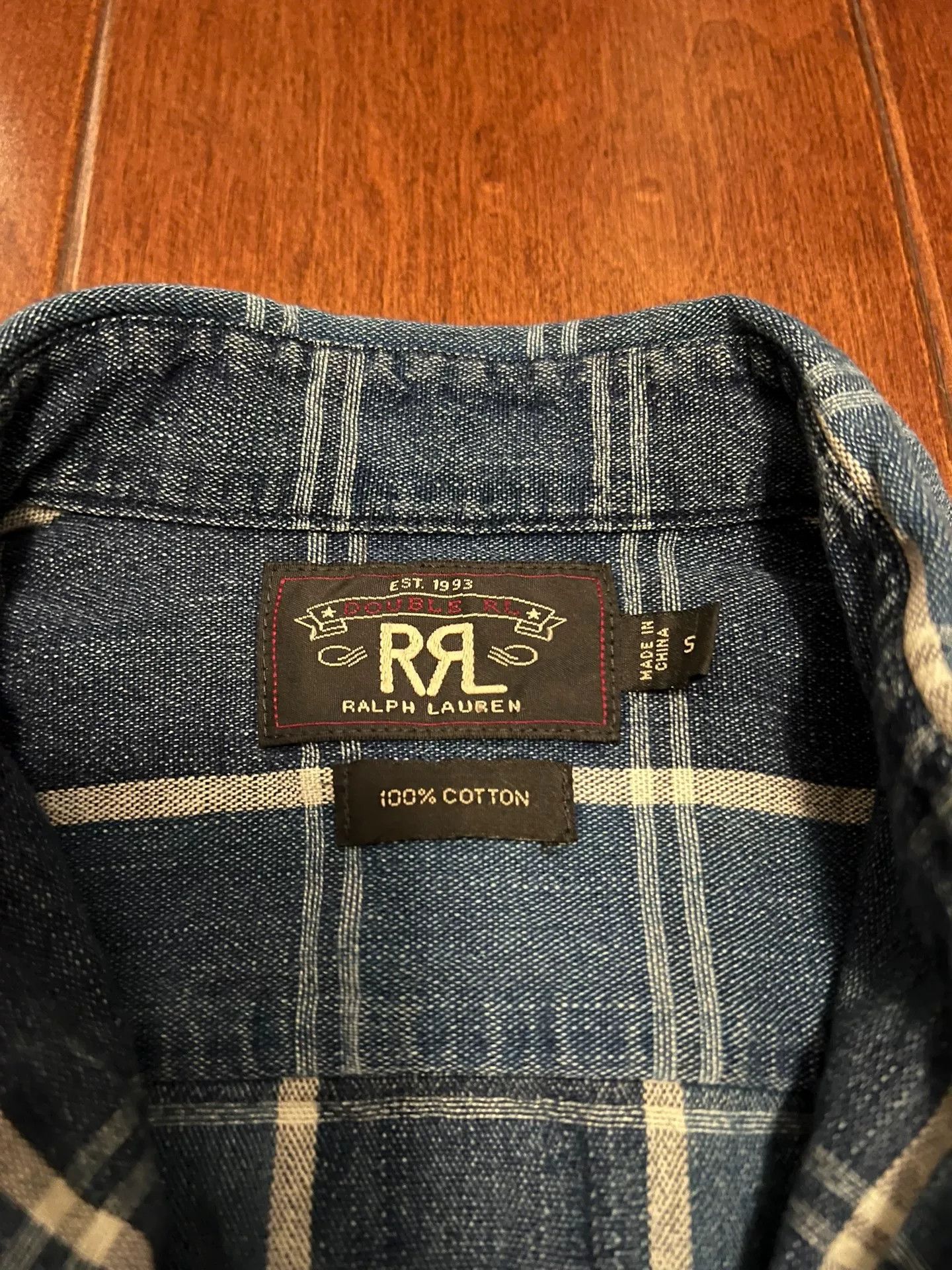 RRL Ralph Lauren RRL Double RL Plaid Shirt Size US S / EU 44-46 / 1 - 4 Thumbnail
