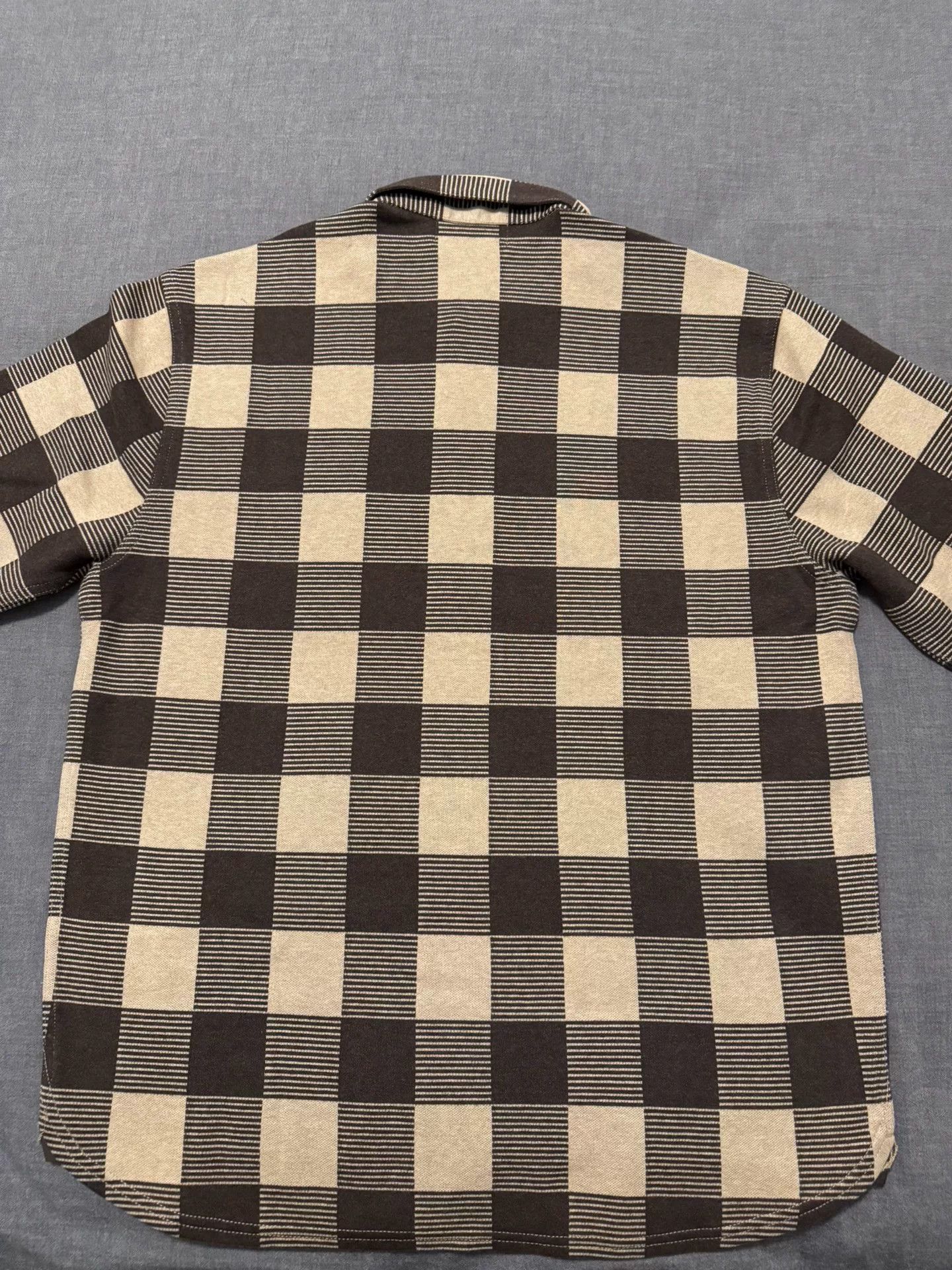 RRL Ralph Lauren RRL Double RL Wool Plaid Half-Placket Shirt Size US M / EU 48-50 / 2 - 2 Thumbnail