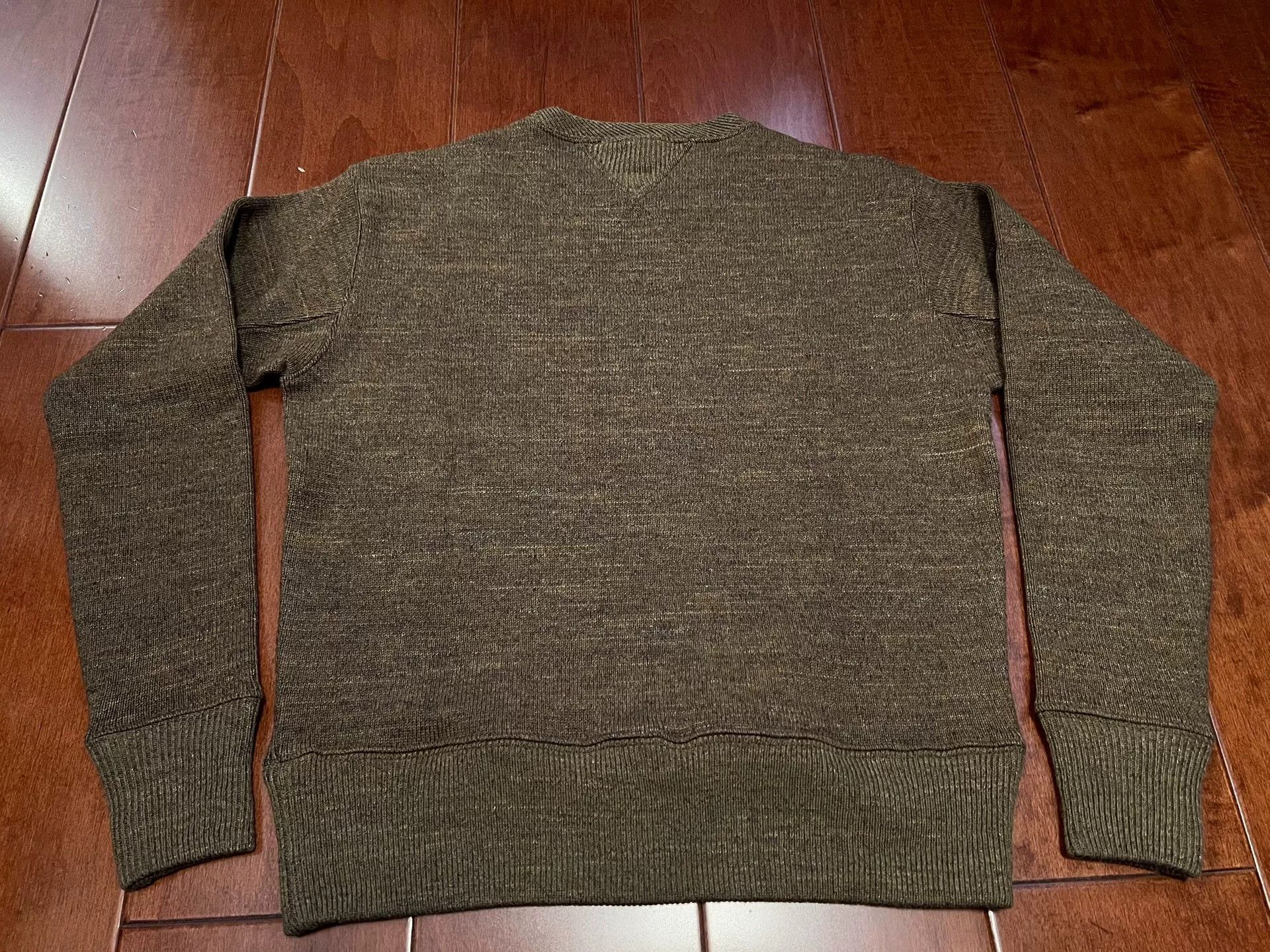 RRL Ralph Lauren RRL Double RL Cotton Wool Blend Sweatshirt Size US S / EU 44-46 / 1 - 3 Thumbnail