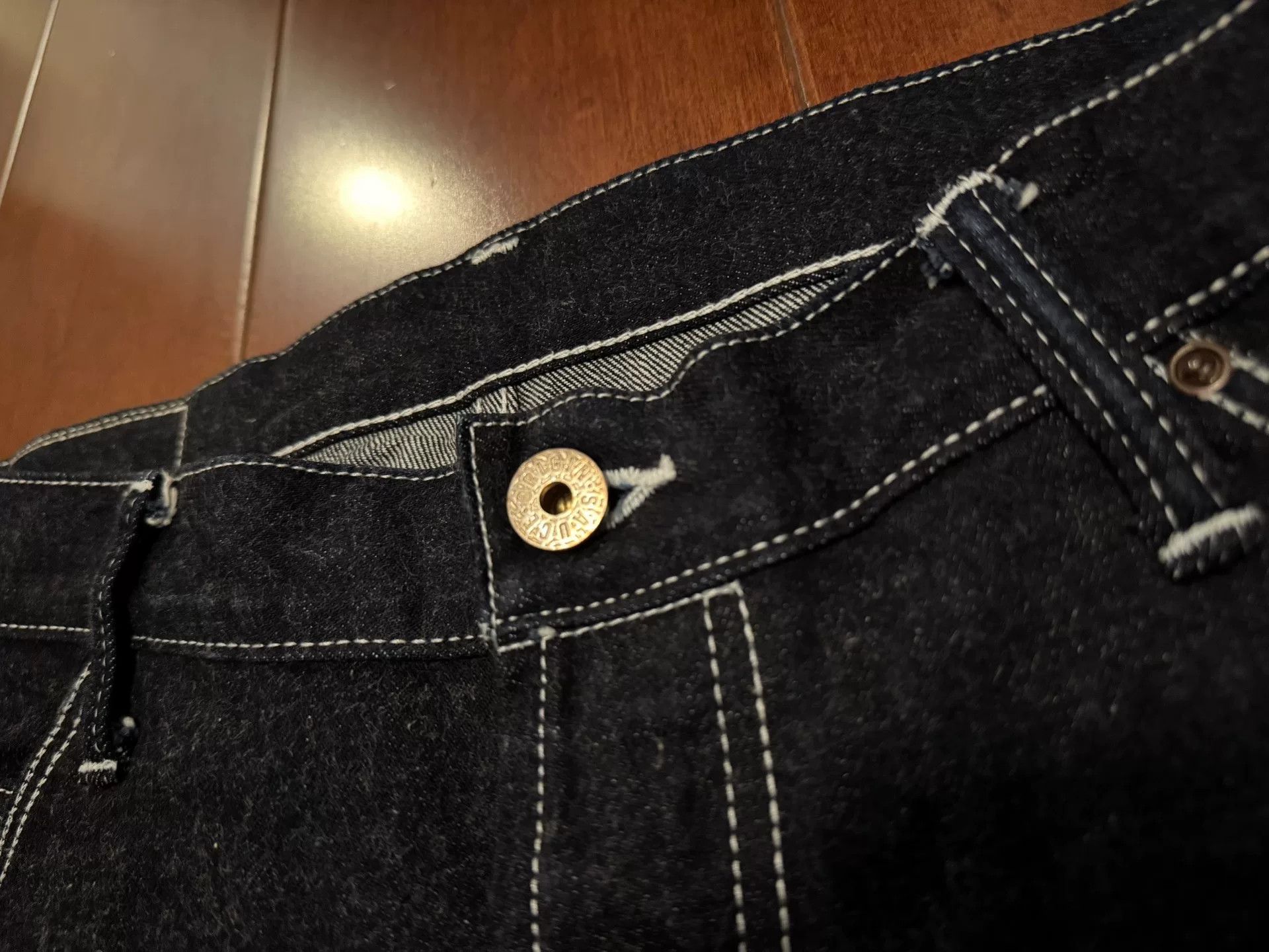 Sauce Zhan SAUCE ORIGIN Limited Denim Shorts Size US 32 / EU 48 - 4 Thumbnail