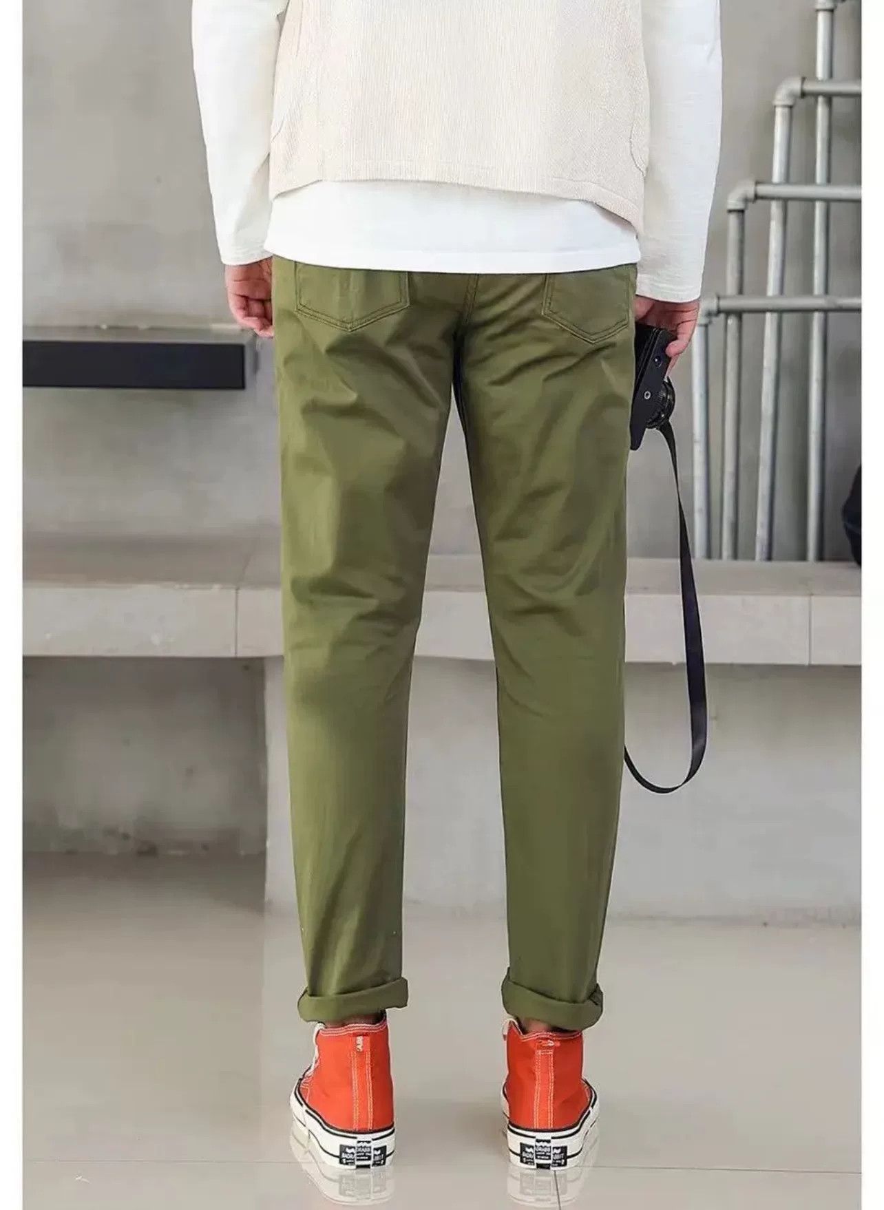 Japan Blue JAPAN BLUE Military Green Cargo Pants Size US 34 / EU 50 - 2 Thumbnail