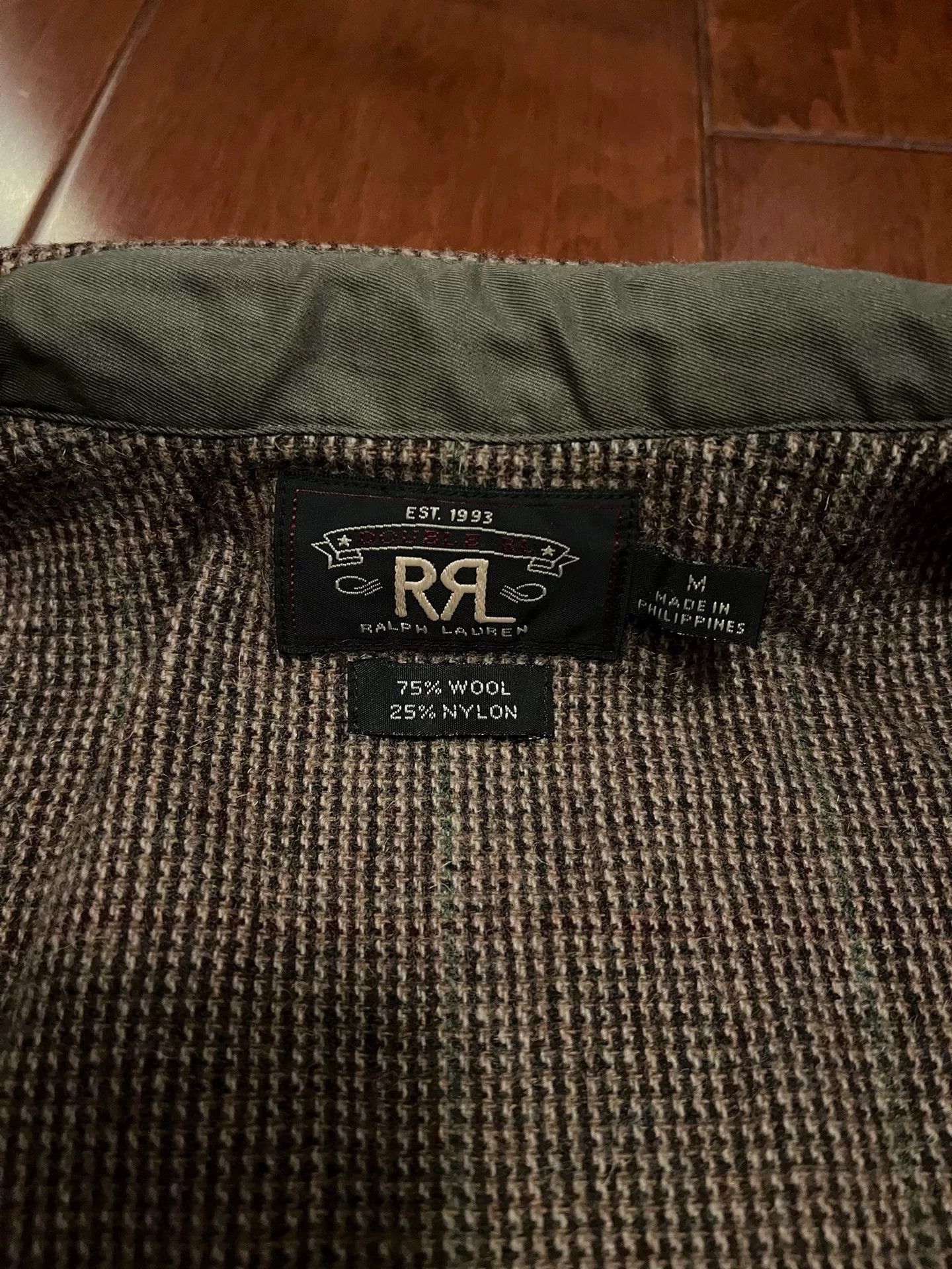 RRL Ralph Lauren RRL Workwear Wool Flecked Shirt Coat Size US M / EU 48-50 / 2 - 4 Thumbnail