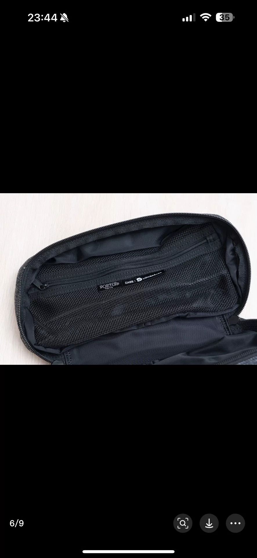 Porter Porter Wash Bag Storage Pouch Size ONE SIZE - 5 Thumbnail