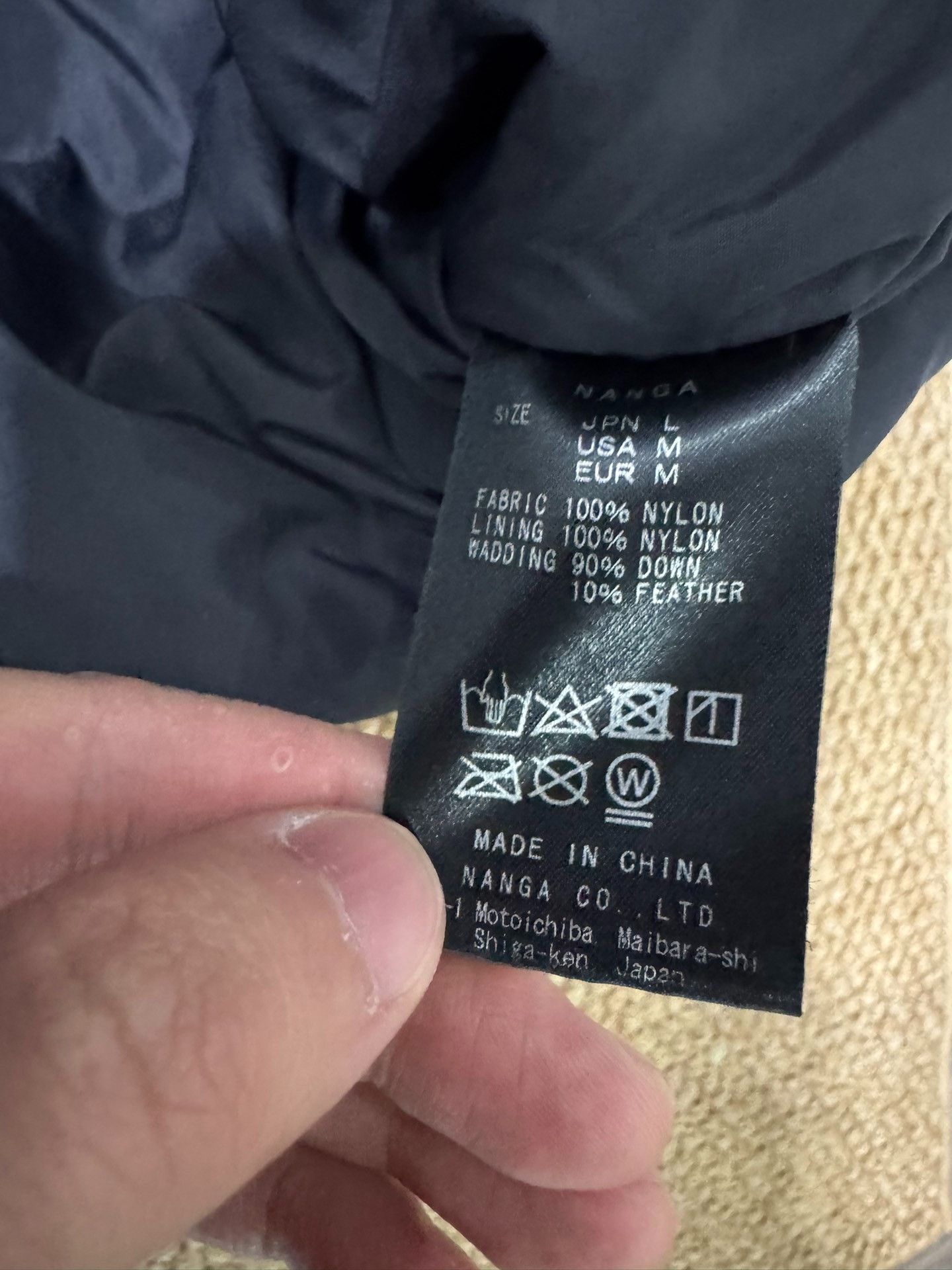 NANGA NANGA x Hokuto Sports Down Jacket Size US L / EU 52-54 / 3 - 5 Thumbnail