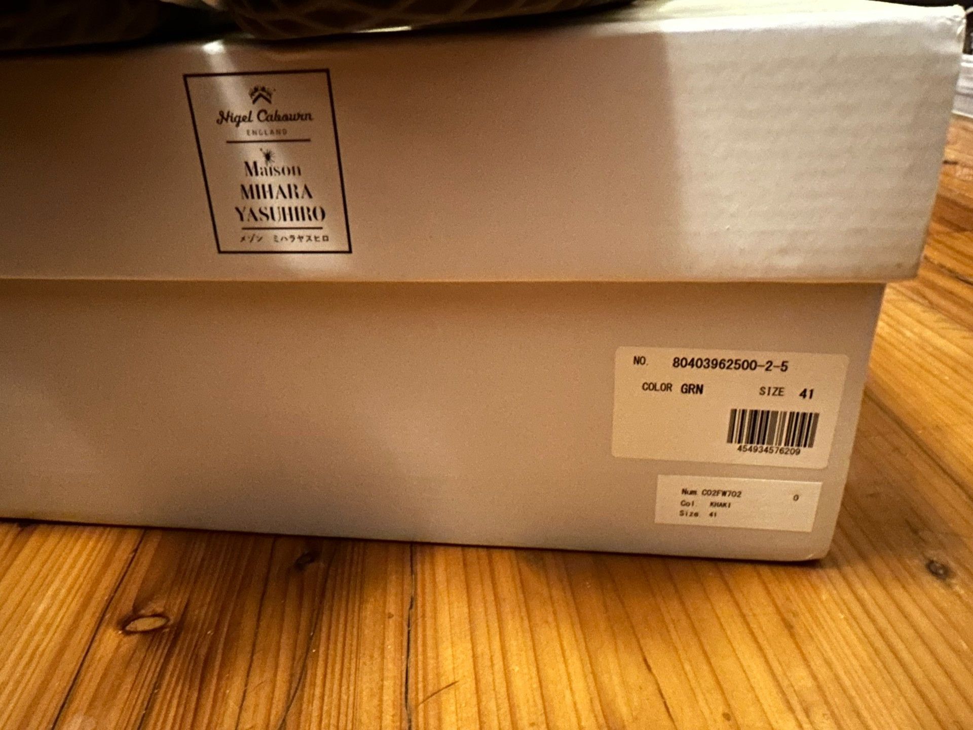 Maison MIHARA YASUHIRO Mihara Yasuhiro x Nigel Cabourn Army Green Dissolved Shoes Size US 8 / EU 41 - 7 Thumbnail