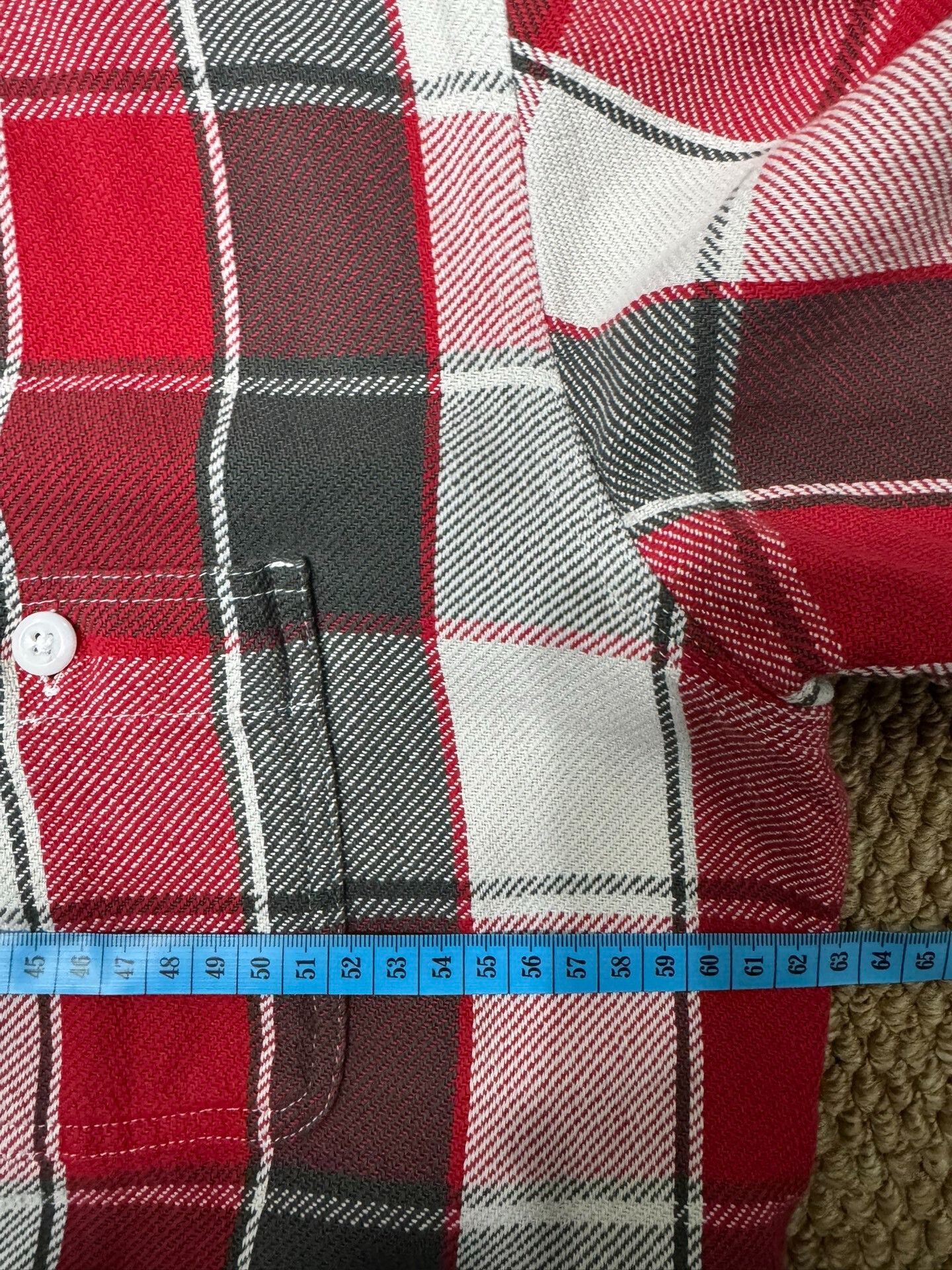 Atelier & Repairs BOW WOW Distressed Flannel Shirt Size US M / EU 48-50 / 2 - 6 Thumbnail