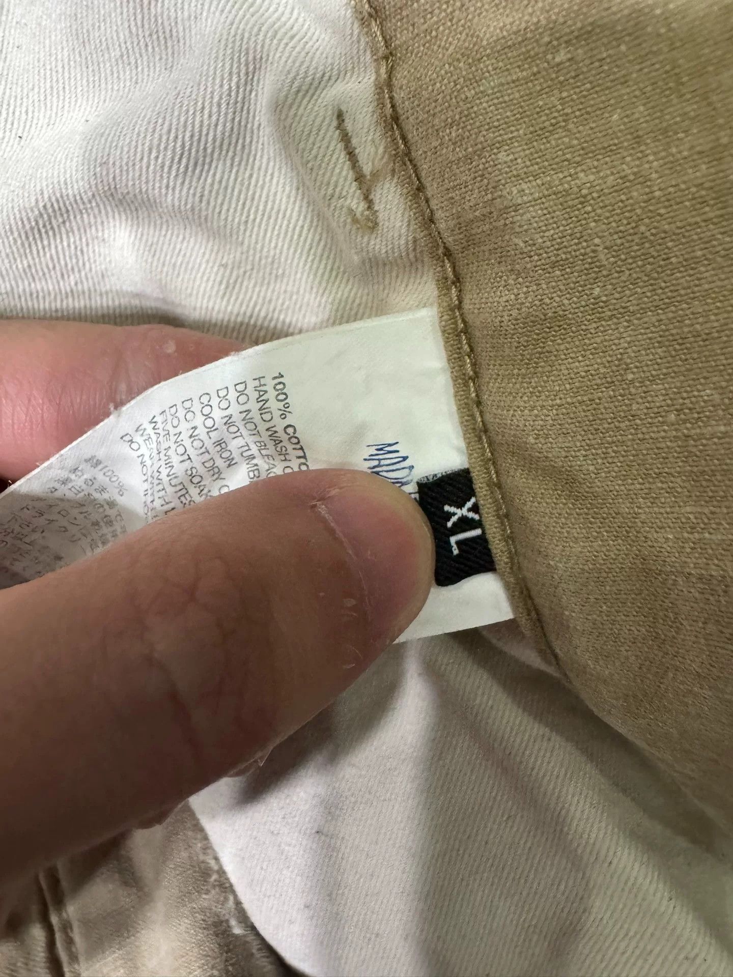 Madness Madness 22SS Knife-Cut Chino Pants Size US 32 / EU 48 - 2 Thumbnail