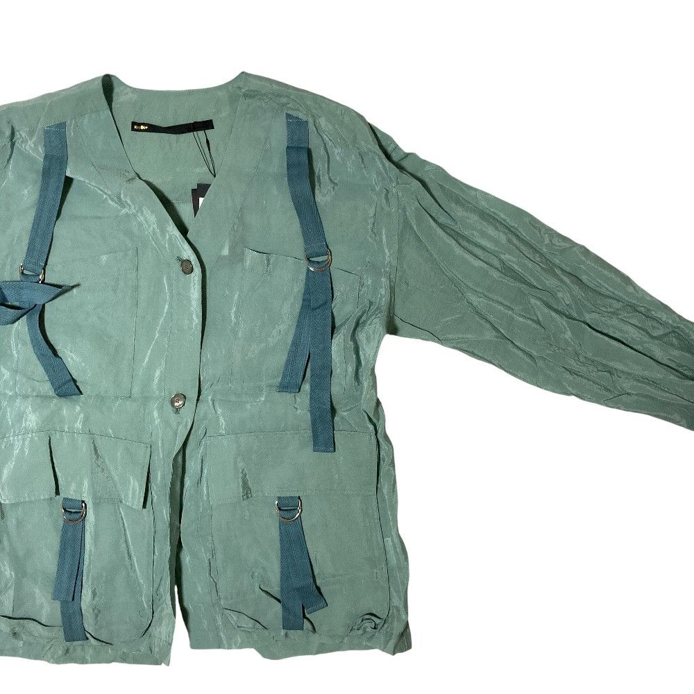 Other Other muller of yoshiokubo Belt Shirt Jacket Shirt Jacket Textile Tops MLS19701 DUTY FREE for USA Size ONE SIZE - 3 Thumbnail