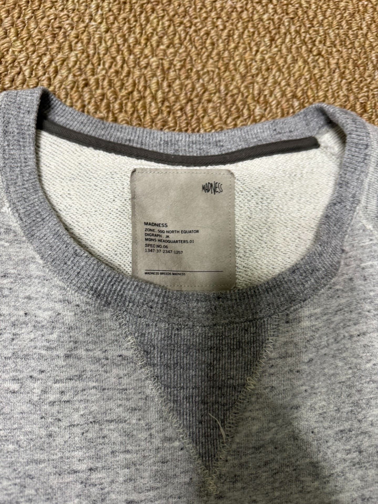 Madness MADNESS Aging Raglan Crew Sweat Size US XL / EU 56 / 4 - 2 Thumbnail