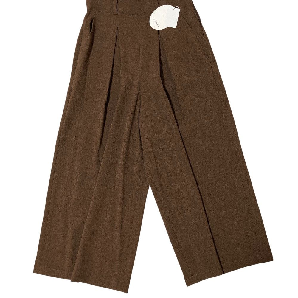Other Other FUMIE TANAKA Box Pleats Wide Pants Textile Bottoms F22A-40 DUTY FREE for USA Size ONE SIZE - 3 Thumbnail