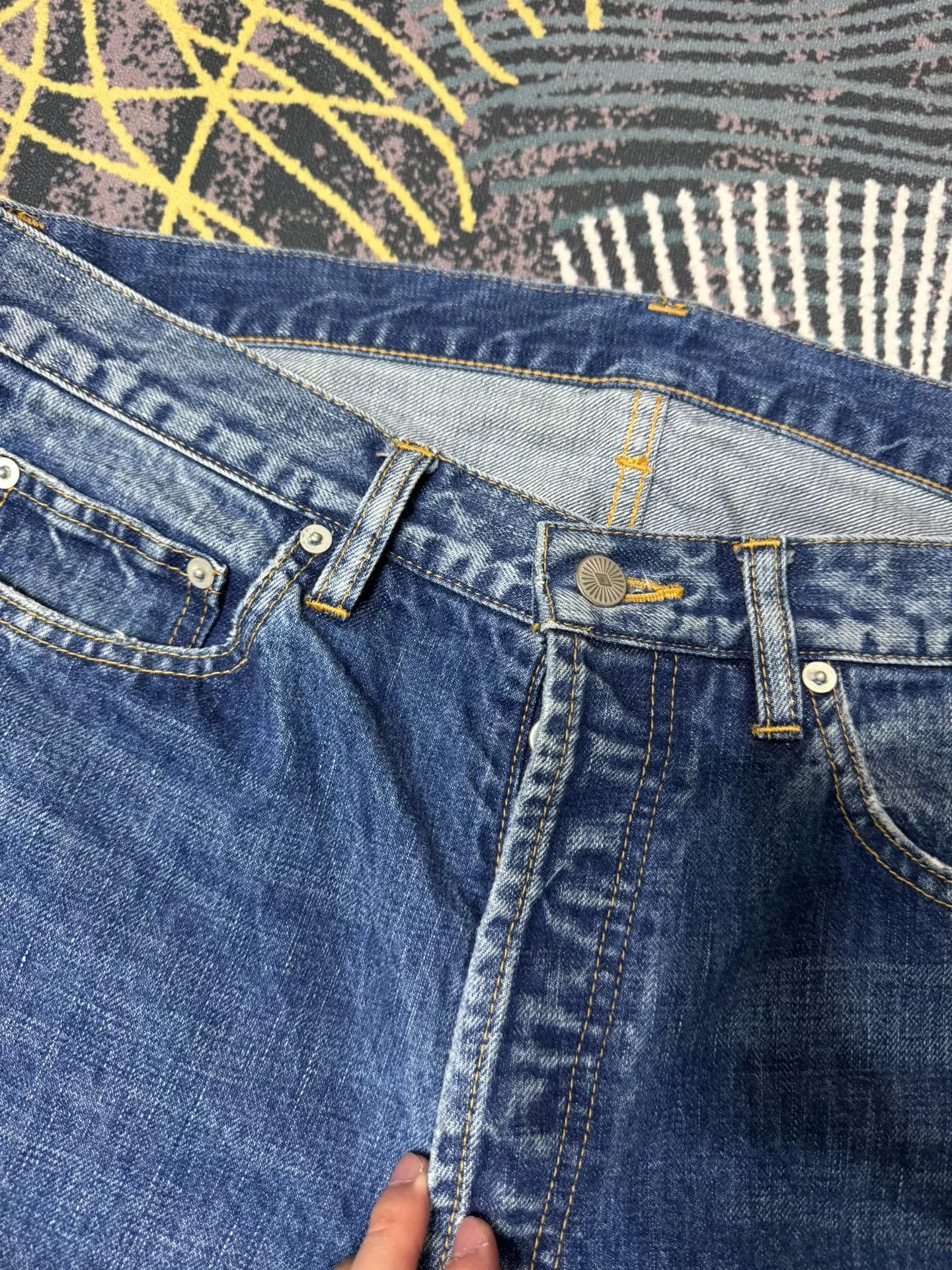 Madness MADNESS Straight Denim Pants Size US 34 / EU 50 - 2 Thumbnail