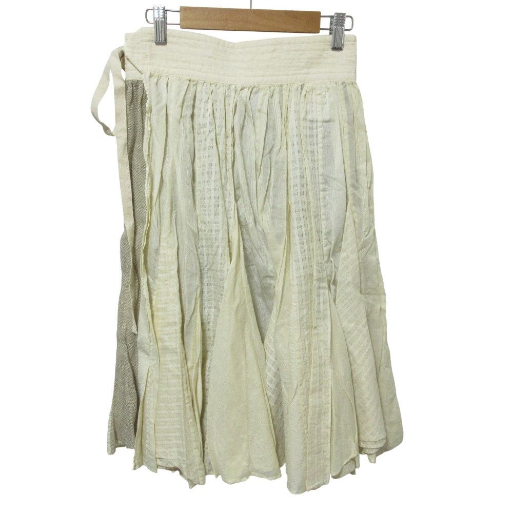 Other Other beautiful people Cotton Linen Pleated Skirt Textile Skirts 1915107011 DUTY FREE for USA Size ONE SIZE - 2 Thumbnail