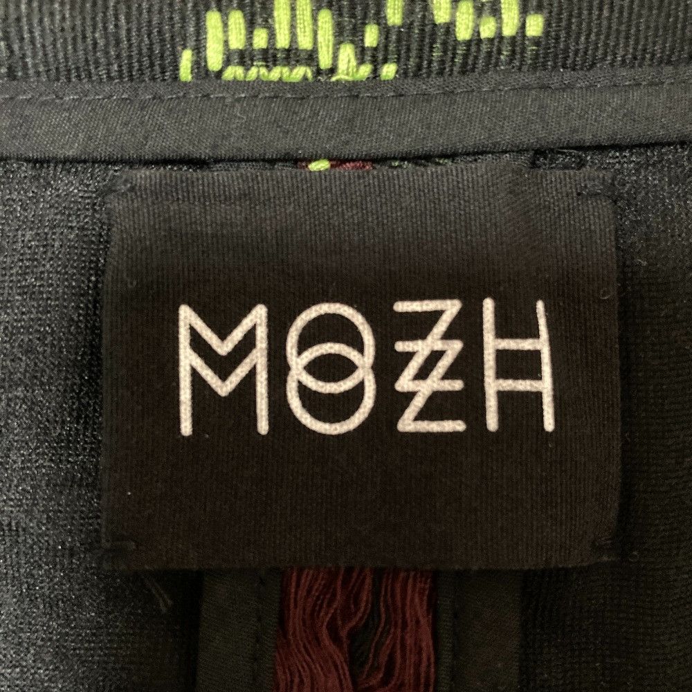 Other Other MOZH MOZH Flower Stitch Stripe Wide Cargo Pants Textile Pants DUTY FREE for USA Size ONE SIZE - 3 Thumbnail