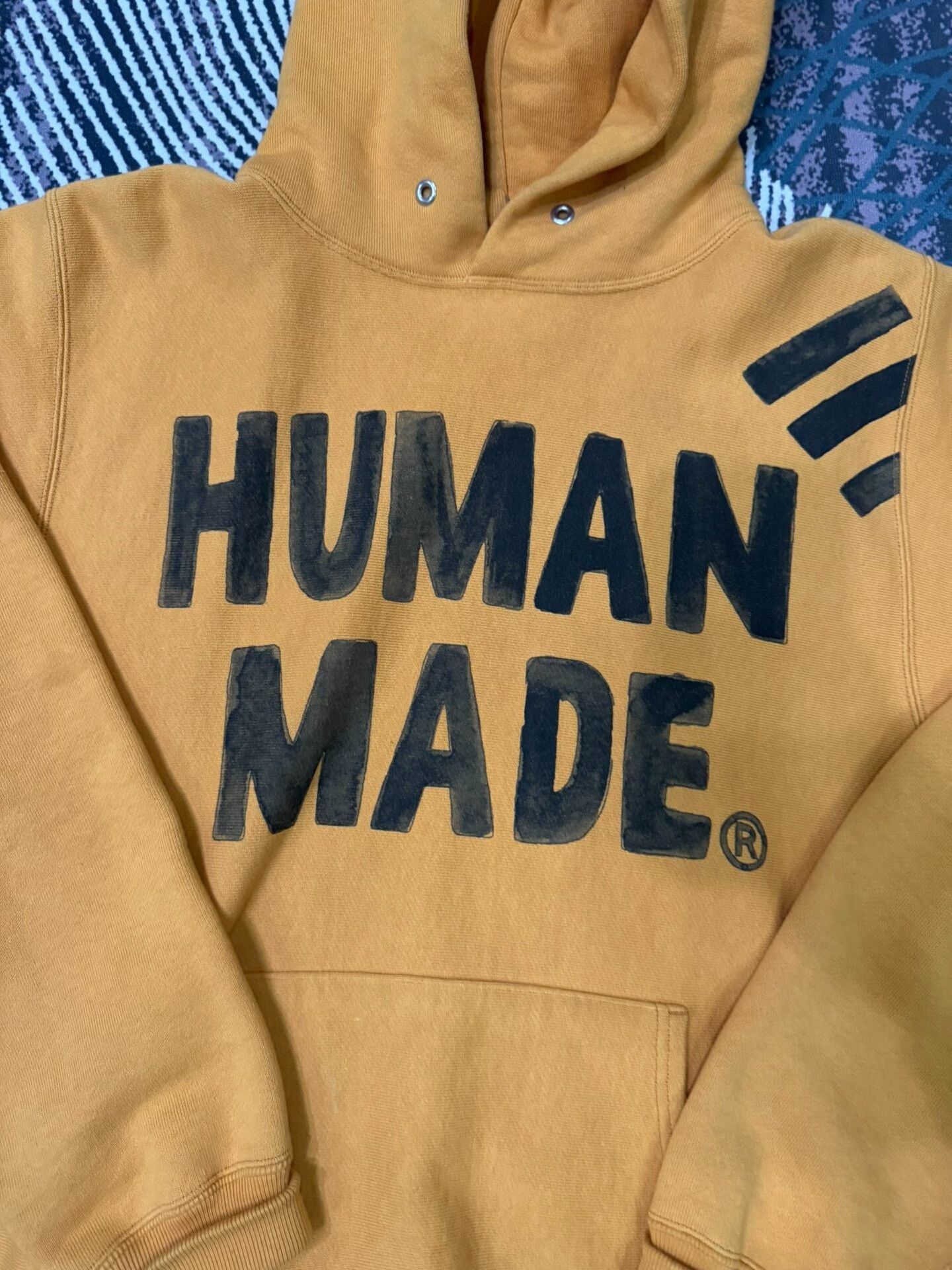 Human Made Human Made 19AW English Print Hoodie Size US L / EU 52-54 / 3 - 2 Thumbnail