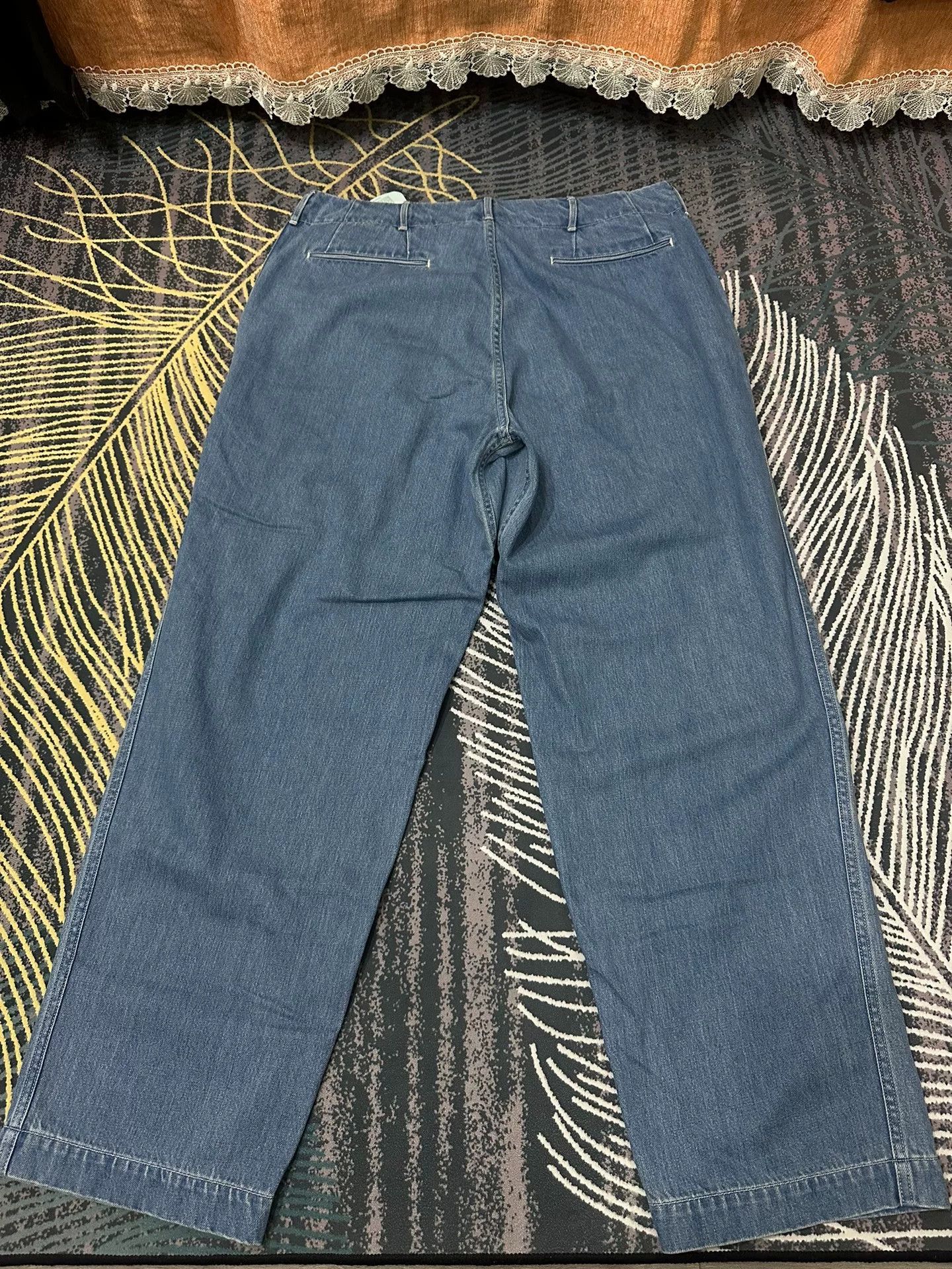 Nanamica Nanamica Wide Denim Jeans Size US 36 / EU 52 - 7 Thumbnail