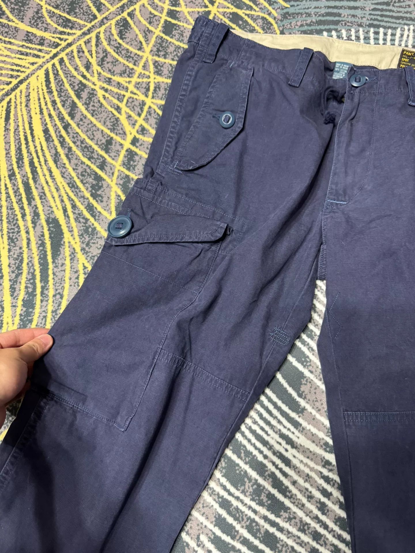 Polo Ralph Lauren Polo Ralph Lauren 90s Vintage Cargo Pants Size US 34 / EU 50 - 5 Thumbnail