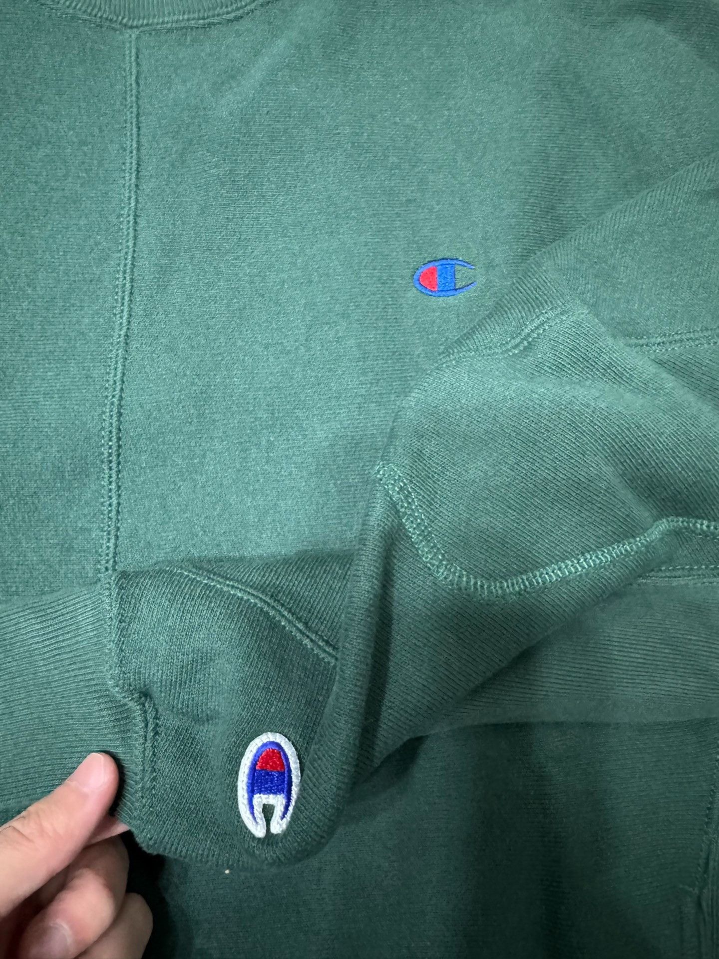 N.Hoolywood N.HOOLYWOOD x CHAMPION 22AW Fleece Hoodie Size US M / EU 48-50 / 2 - 2 Thumbnail