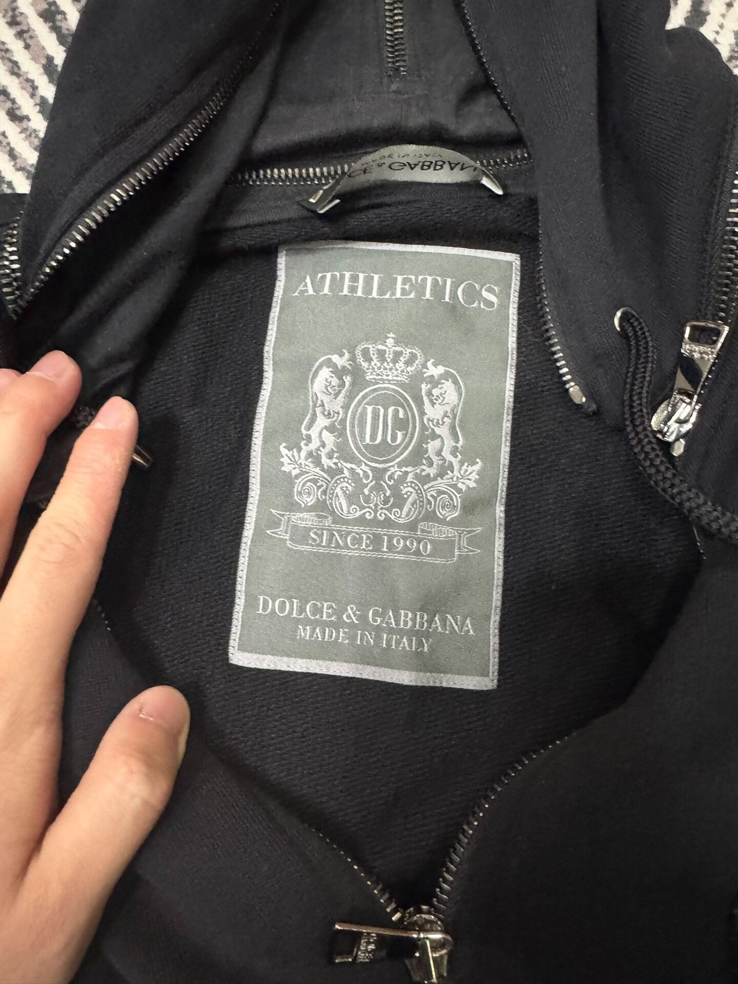 Dolce & Gabbana Dolce&Gabbana DG Zip-Up Hoodie Size US S / EU 44-46 / 1 - 5 Thumbnail